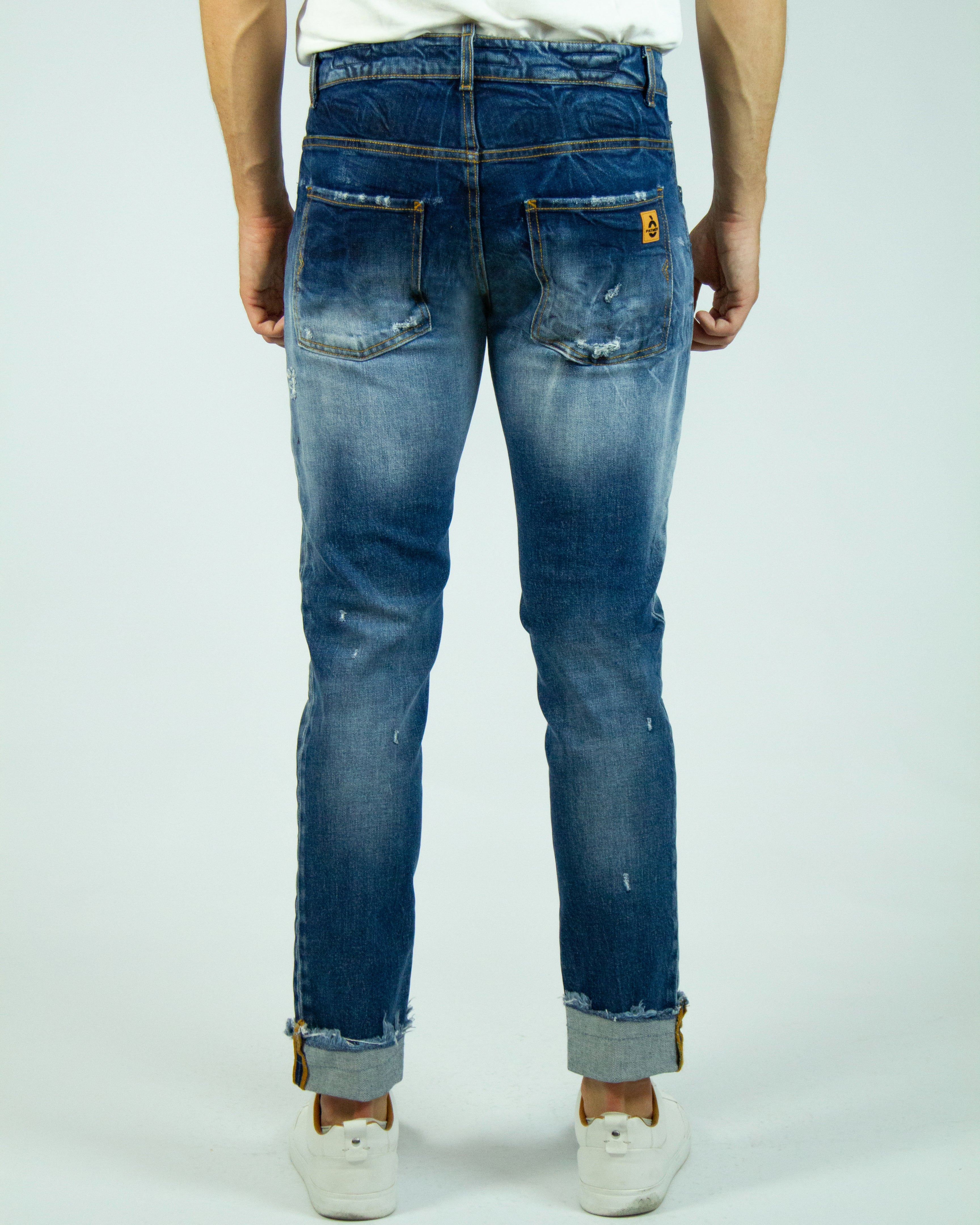 Jeans Uomo Regular Fit SKYM100