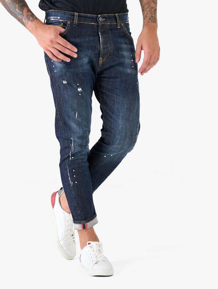 Jeans Uomo Carrot Fit PKY220