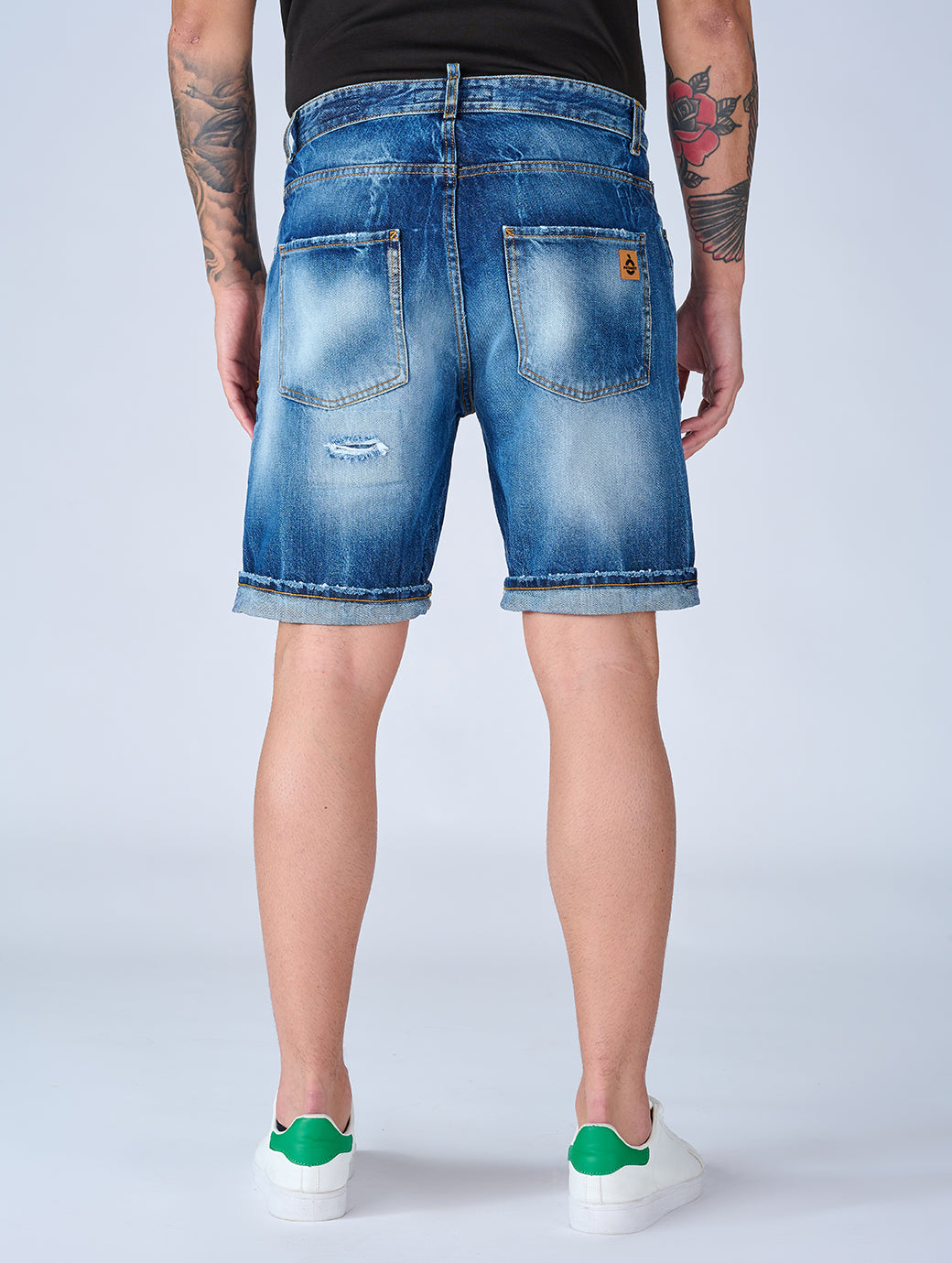 Patriòt Denim Couture Bermuda di Jeans PKBE1651 – SS23 Edition
