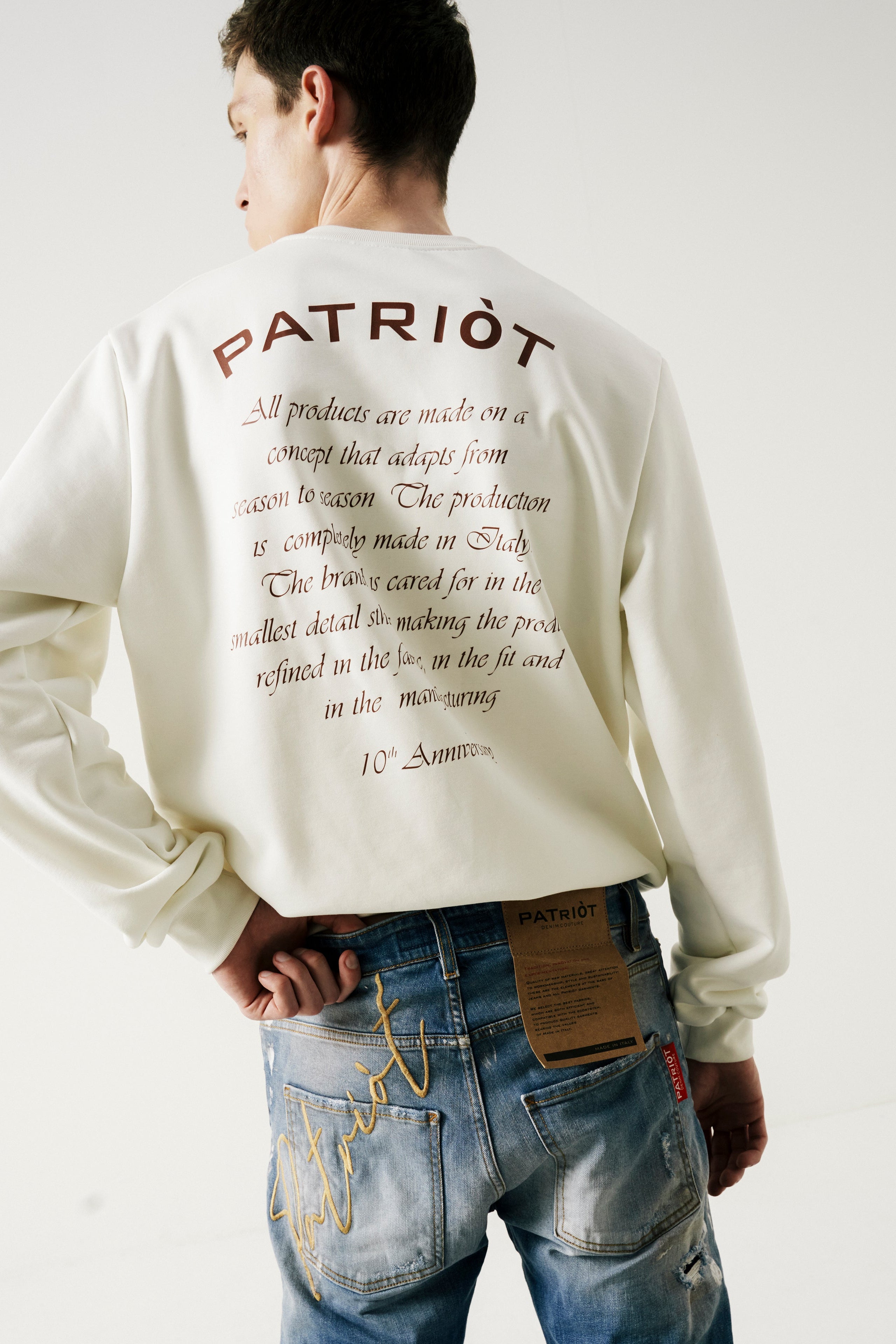 10 ANNI DI PATRIÒT! Eccellenza Denim Couture Made in Italy