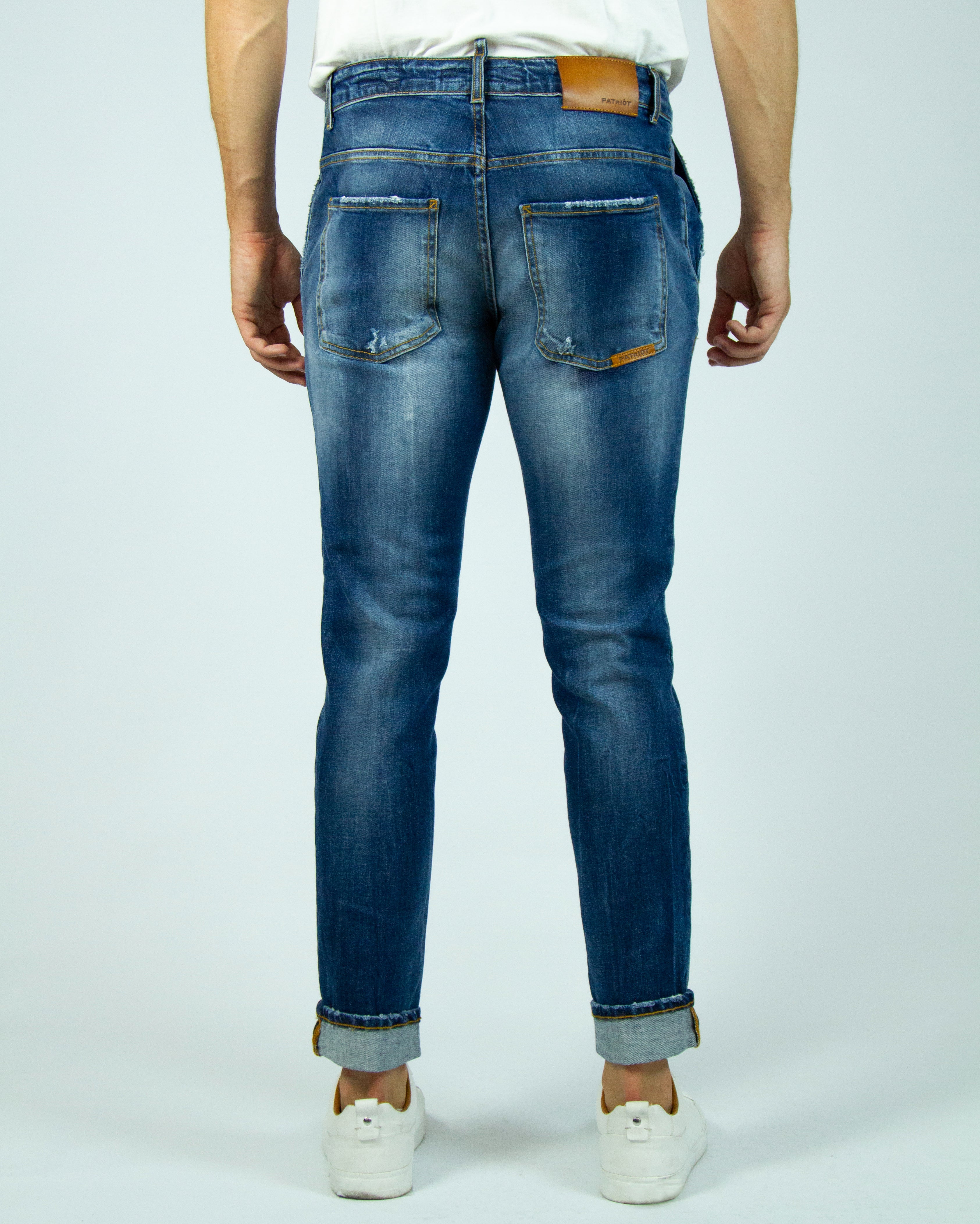 Jeans Uomo Regular Fit Tasca America SKYC117