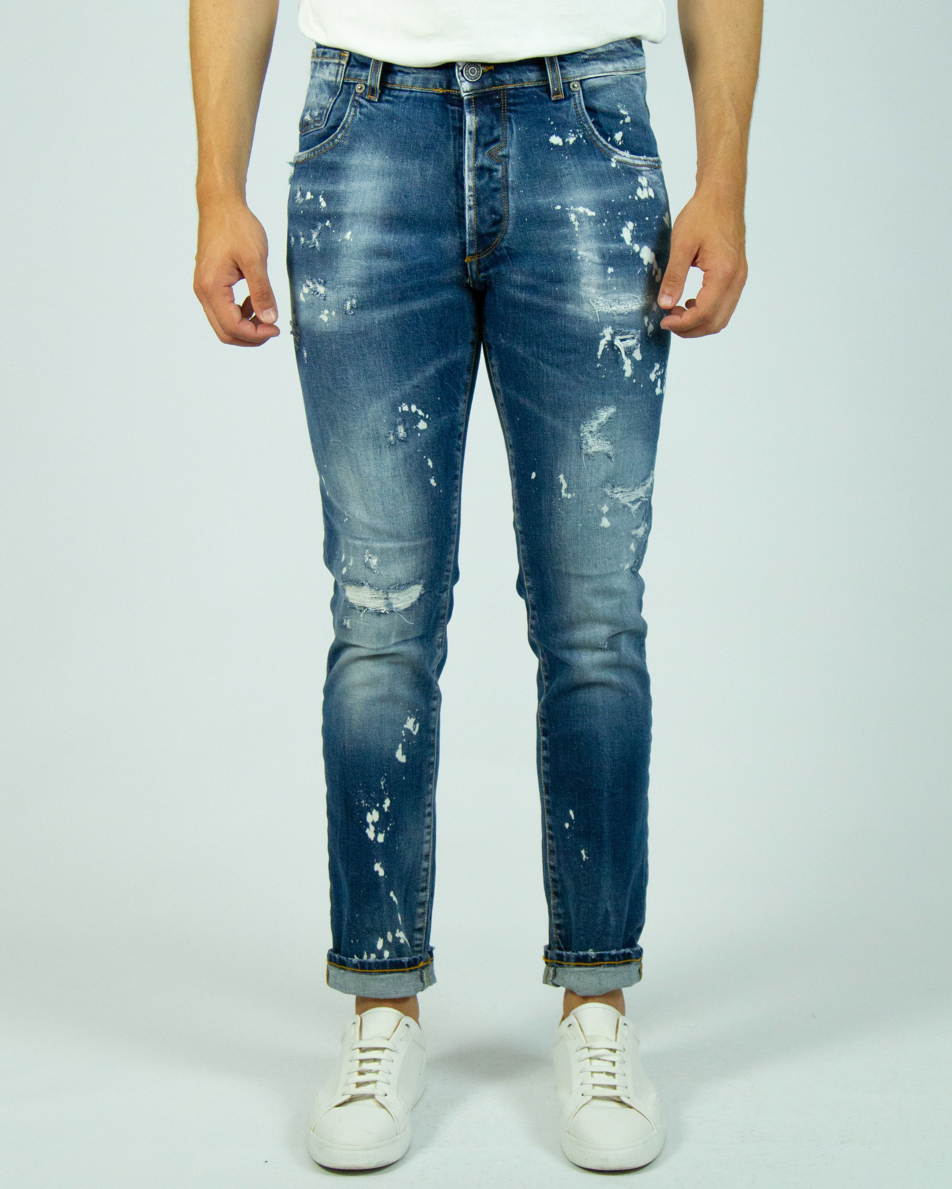 Jeans Uomo Regular Fit SKYM95