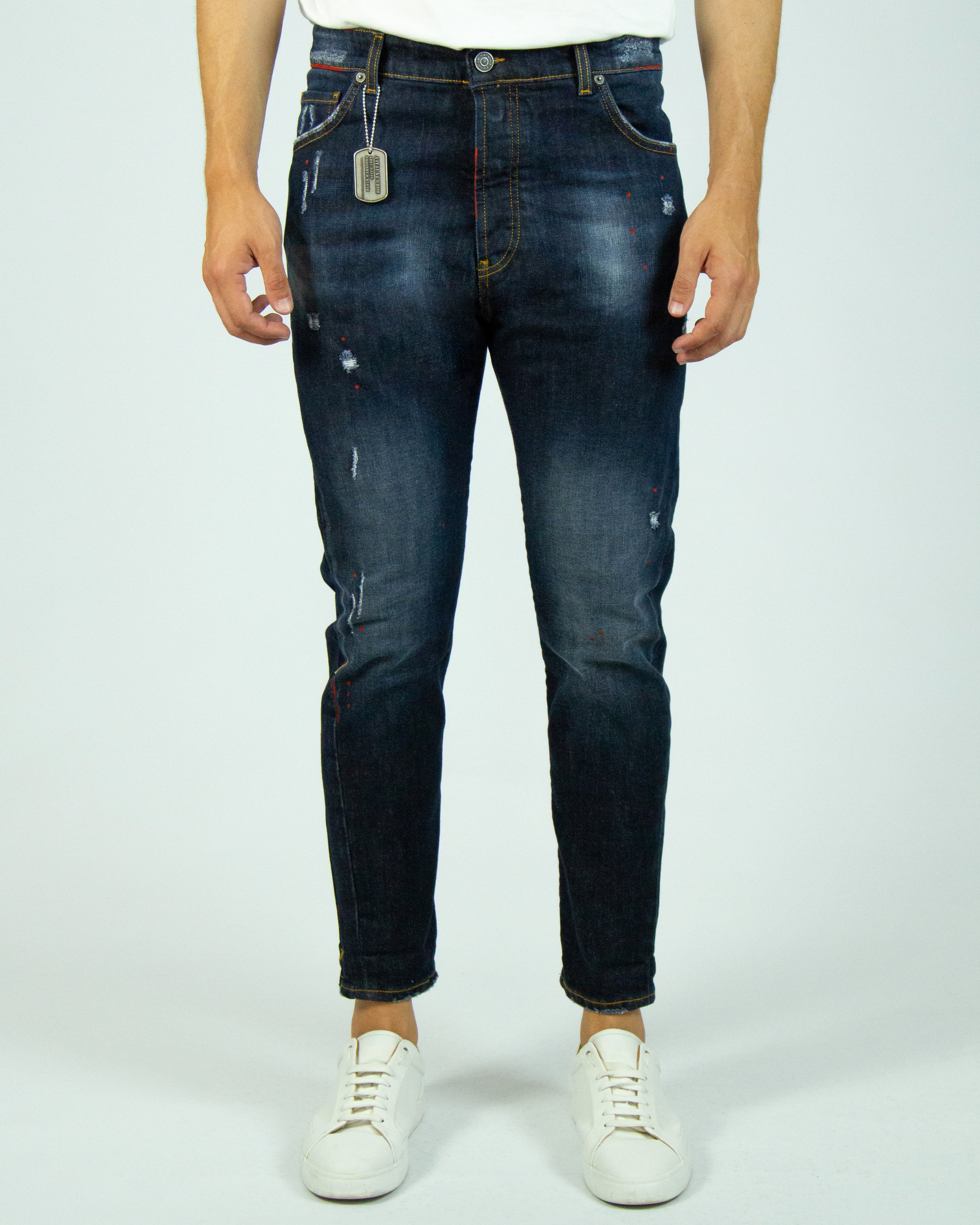 Jeans Uomo Carrot Fit PKYP107