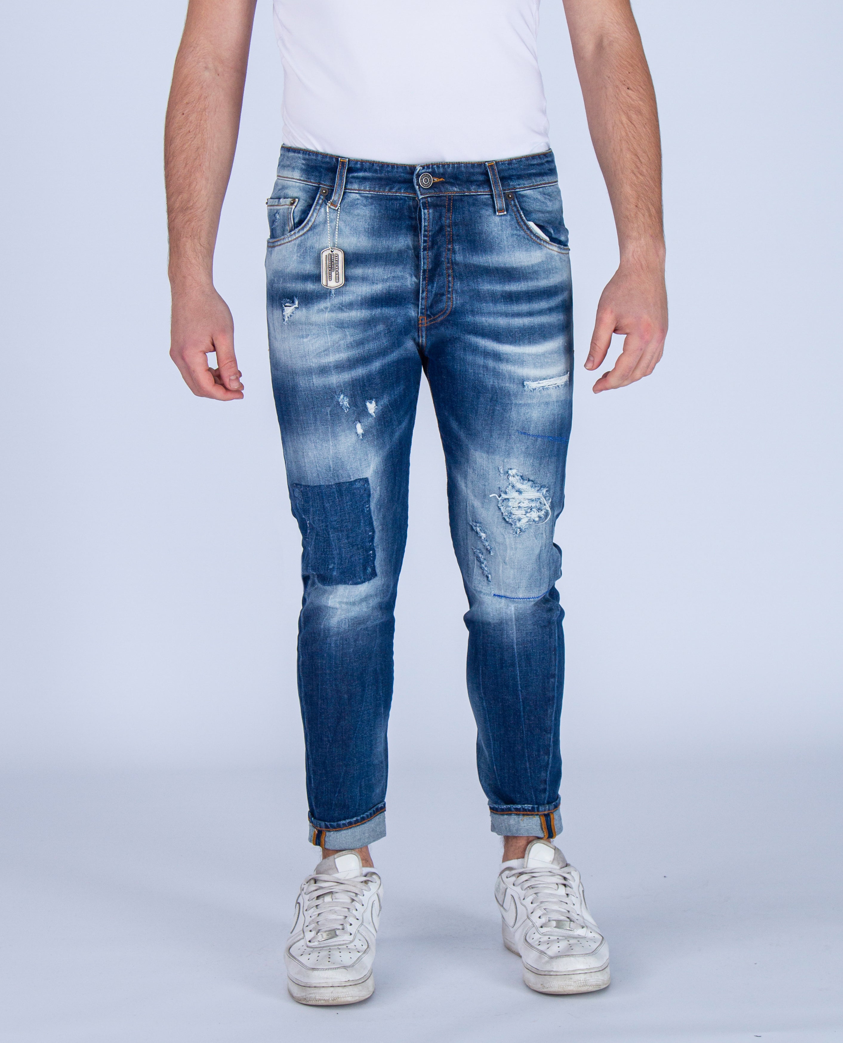 Jeans Uomo Carrot Fit PKYM35