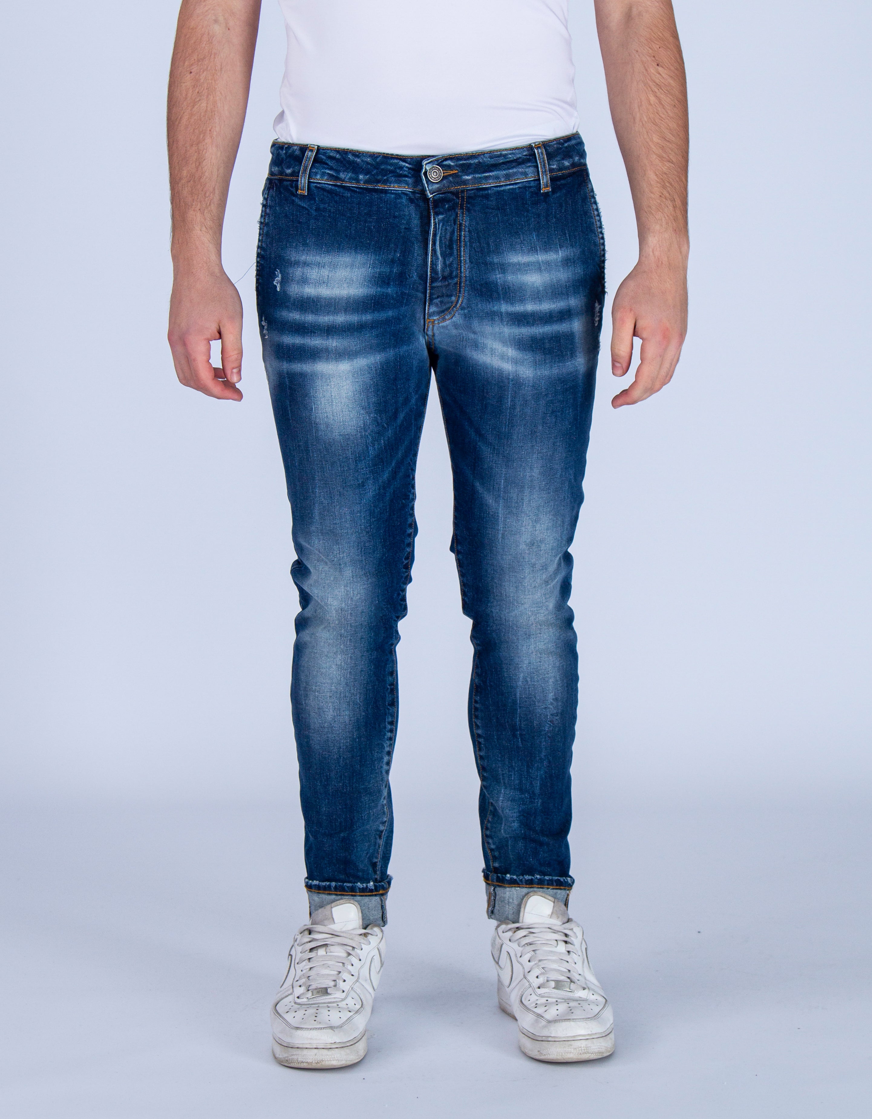 Jeans Uomo Regular Fit Tasca America SKYC56