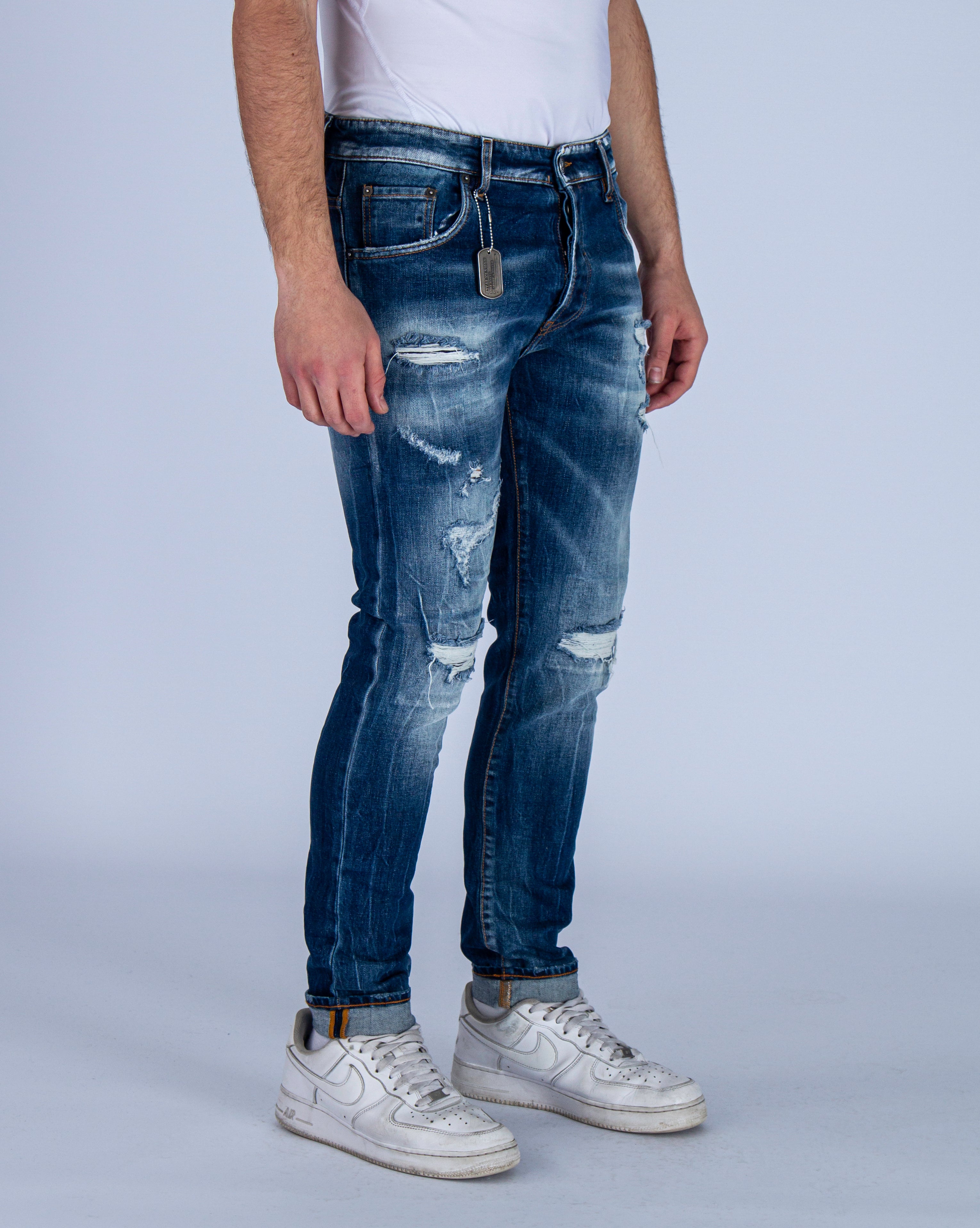 Jeans Uomo Regular Fit SKYM31