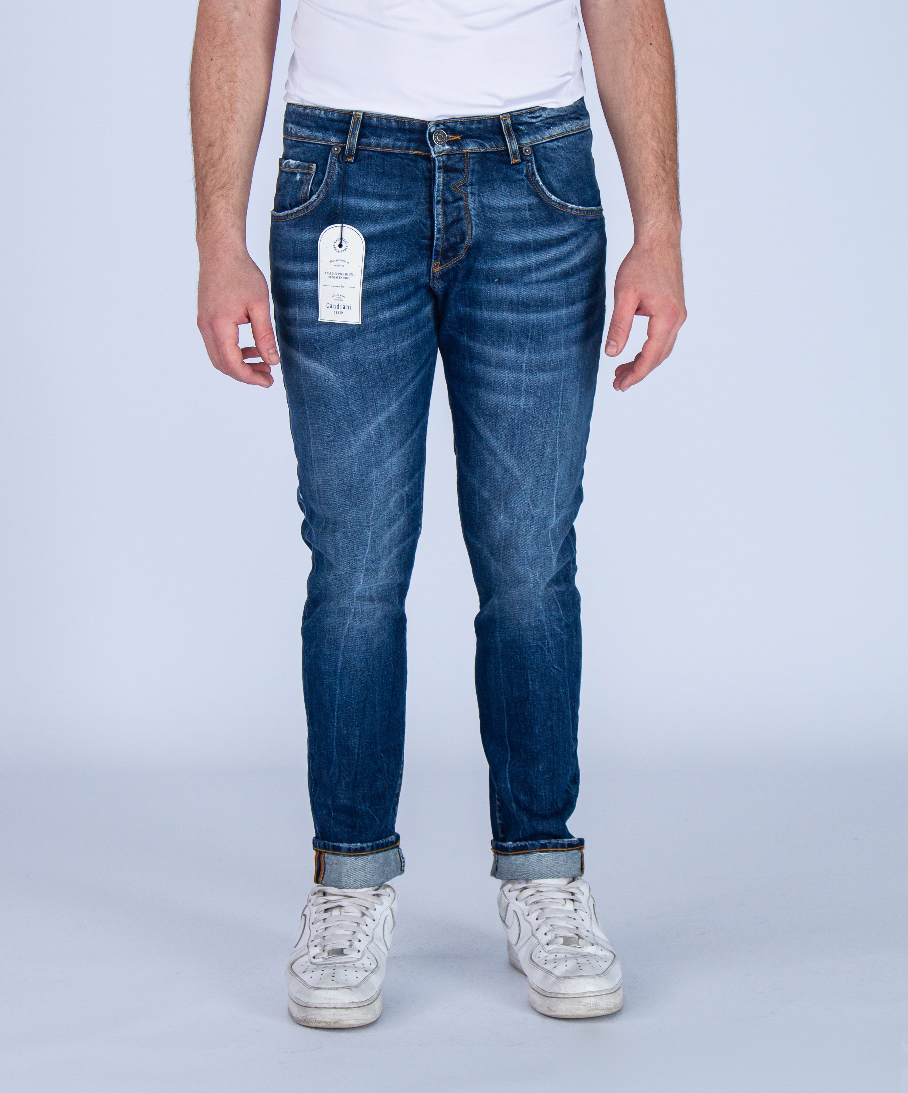 Jeans Uomo Regular Fit SKYM55