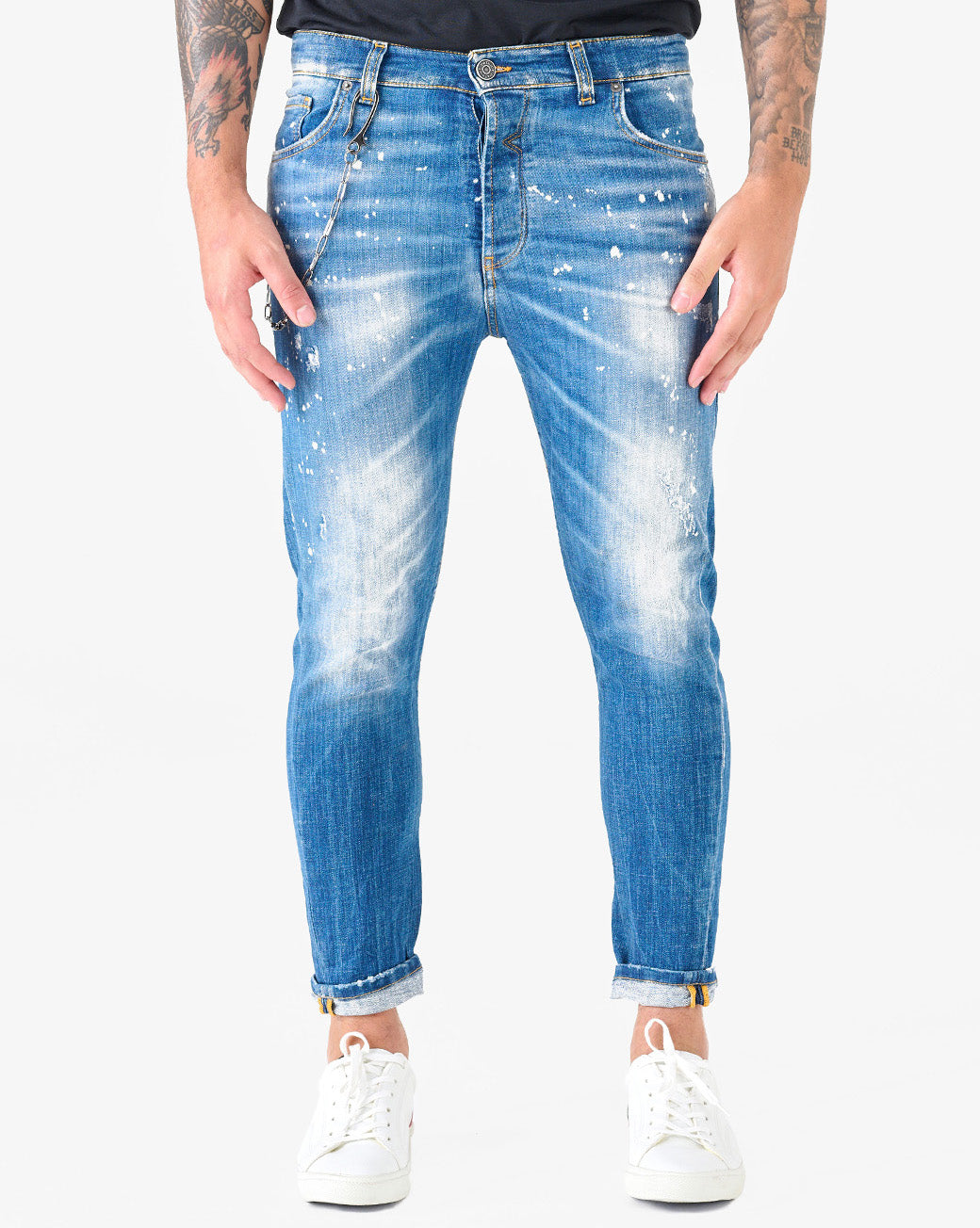 Jeans Uomo Carrot Fit PKY1204