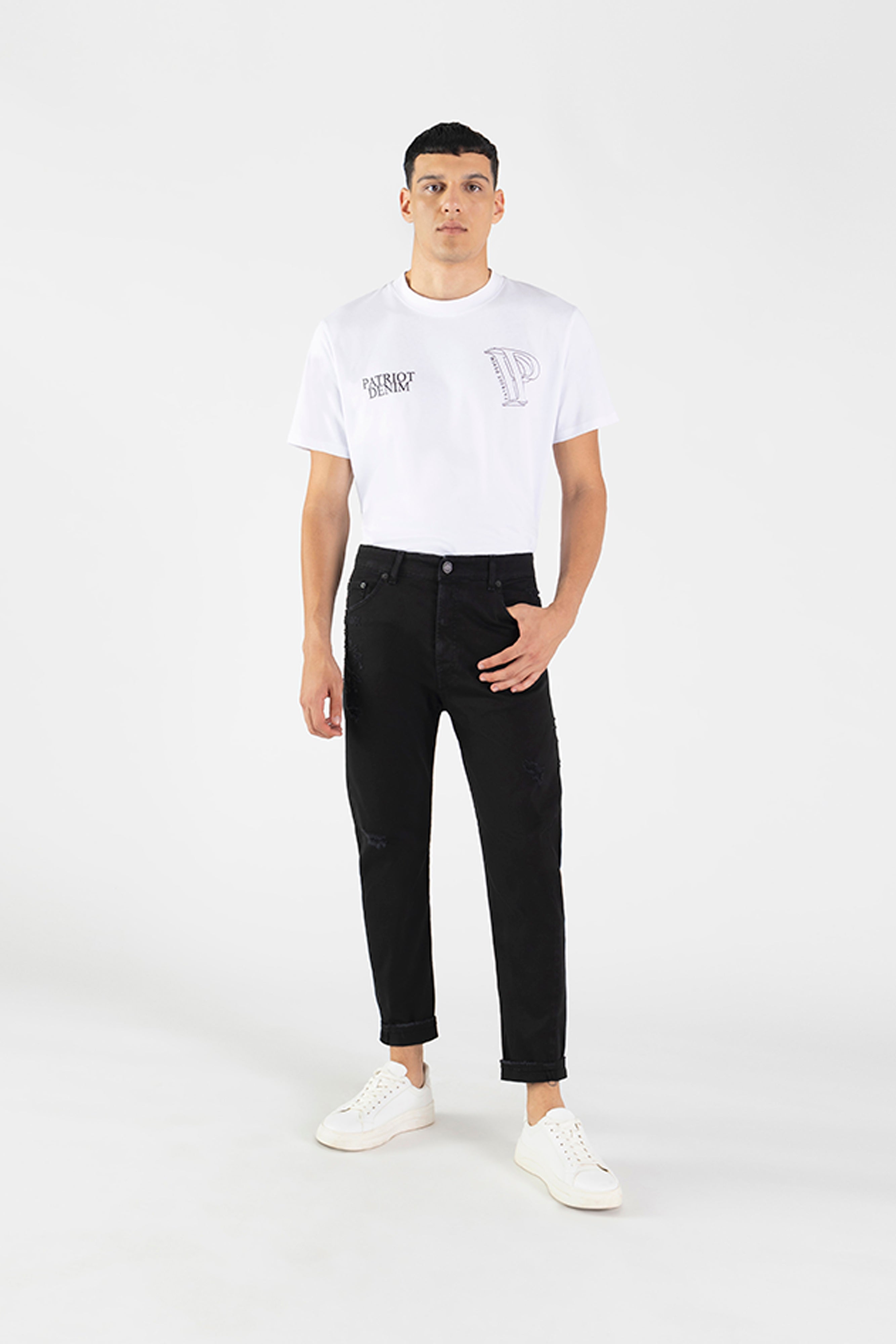Jeans Uomo Carrot Fit PKYM105