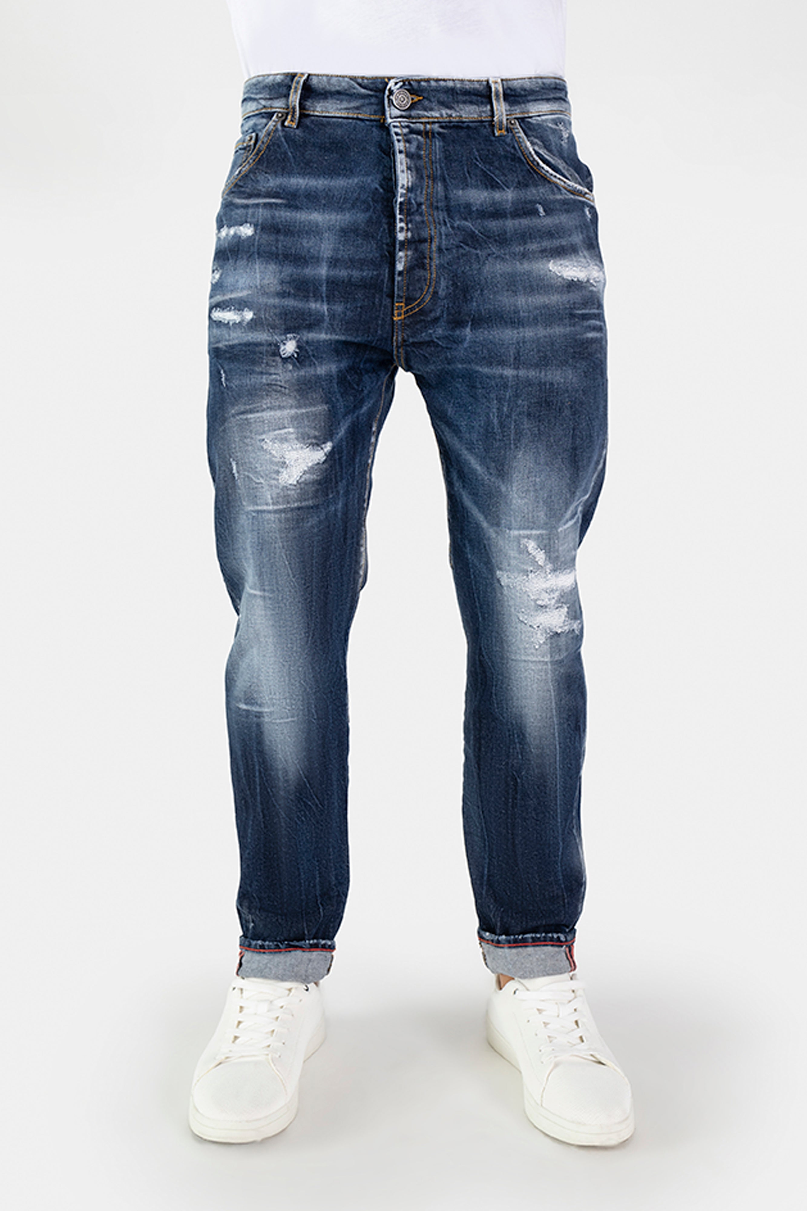 Jeans Uomo Carrot Fit PKYM59