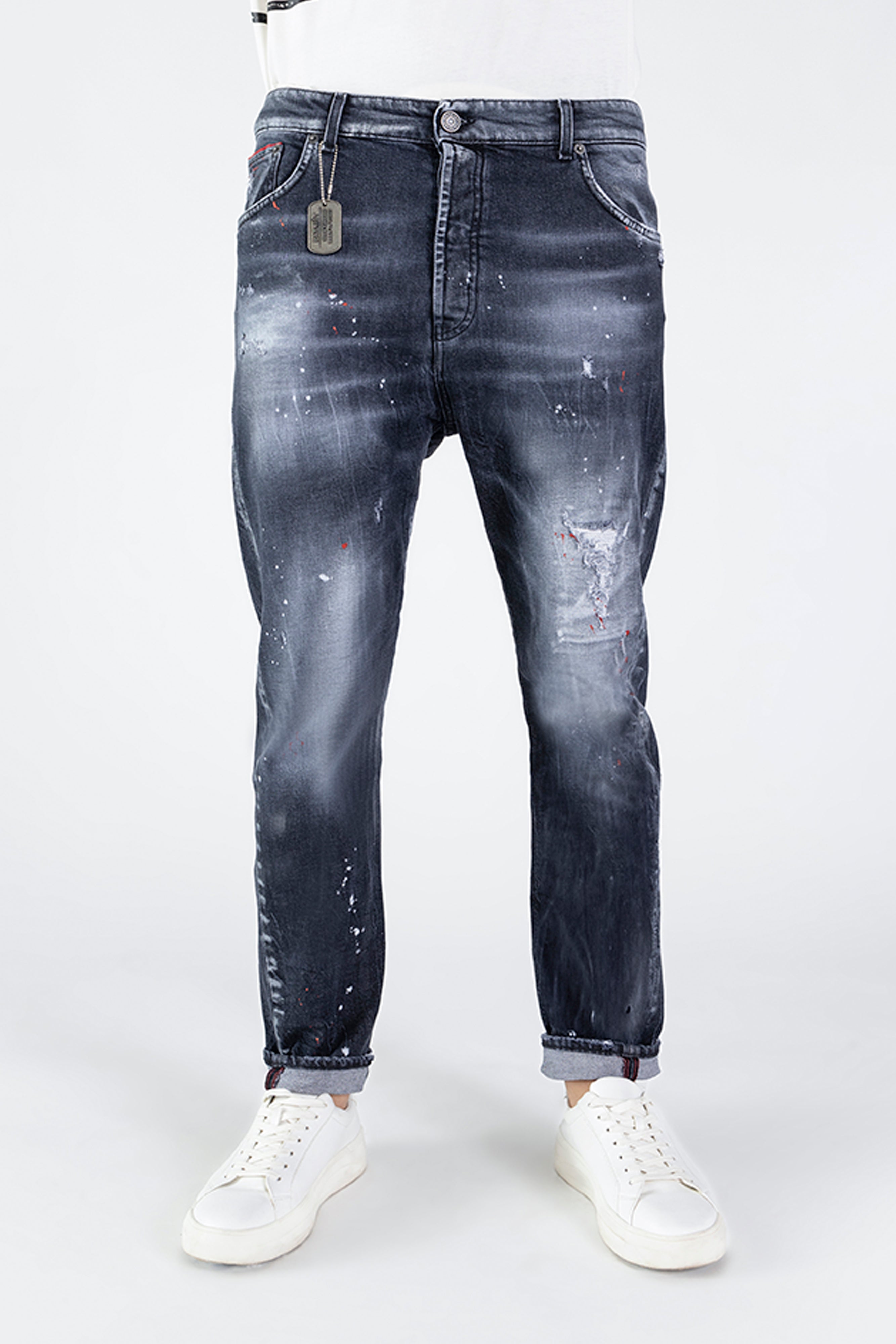 Jeans Uomo Carrot Fit PKYM64