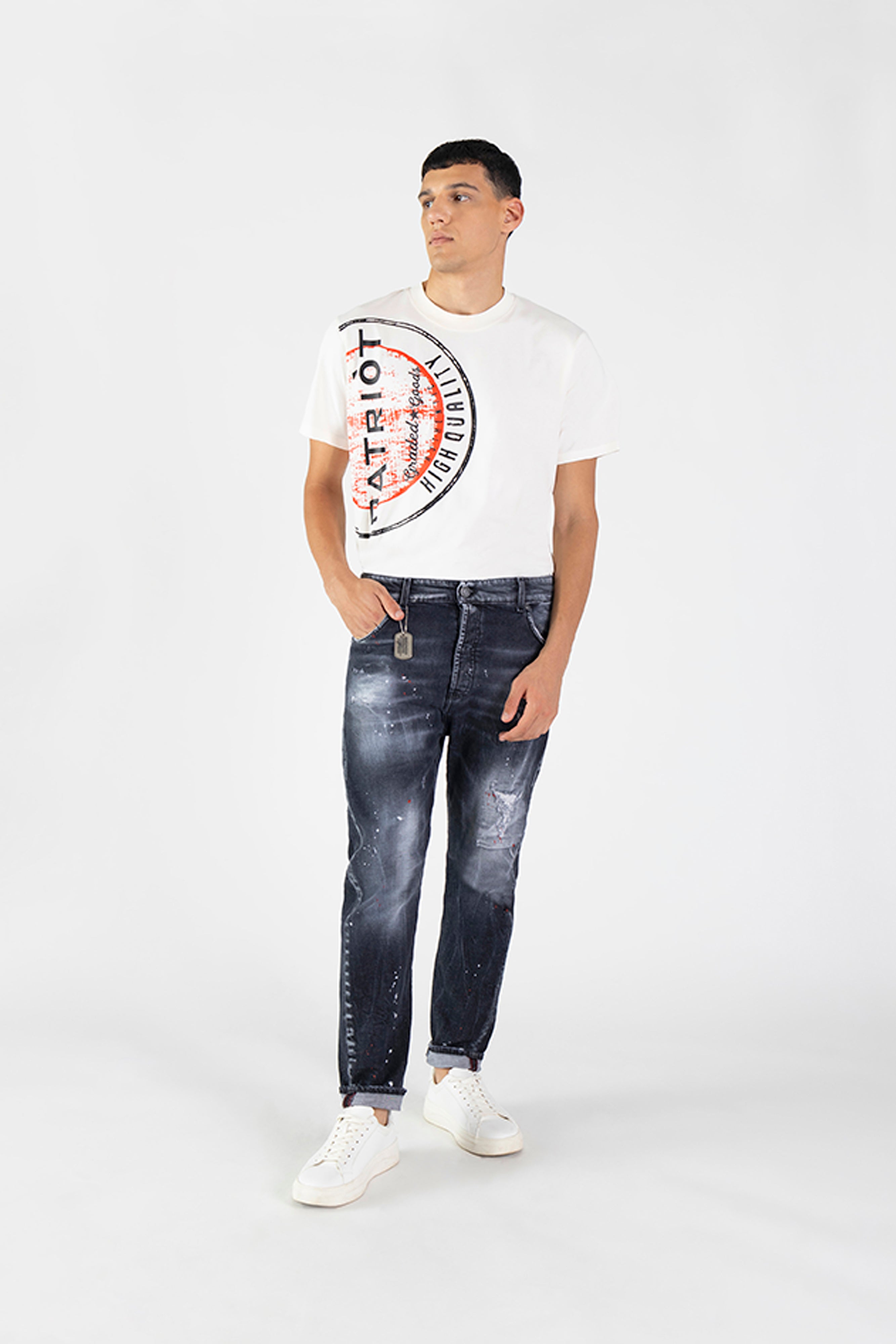 Jeans Uomo Carrot Fit PKYM64