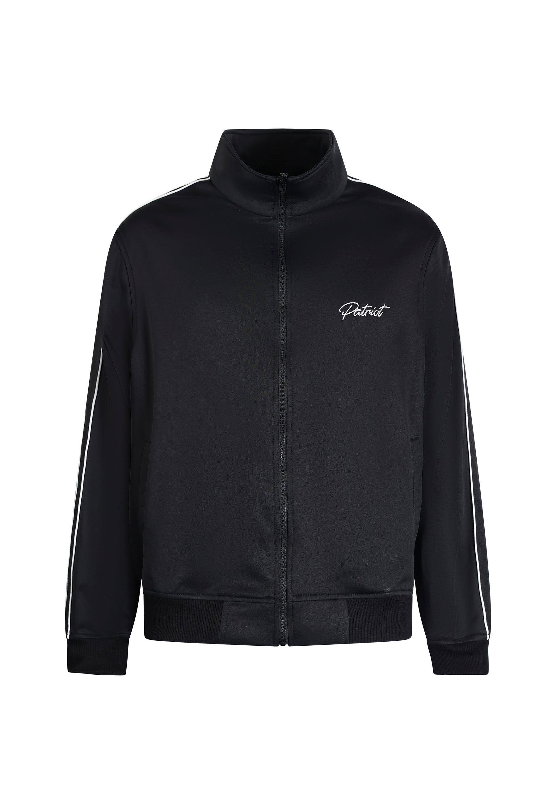 Felpa con zip Black da Uomo