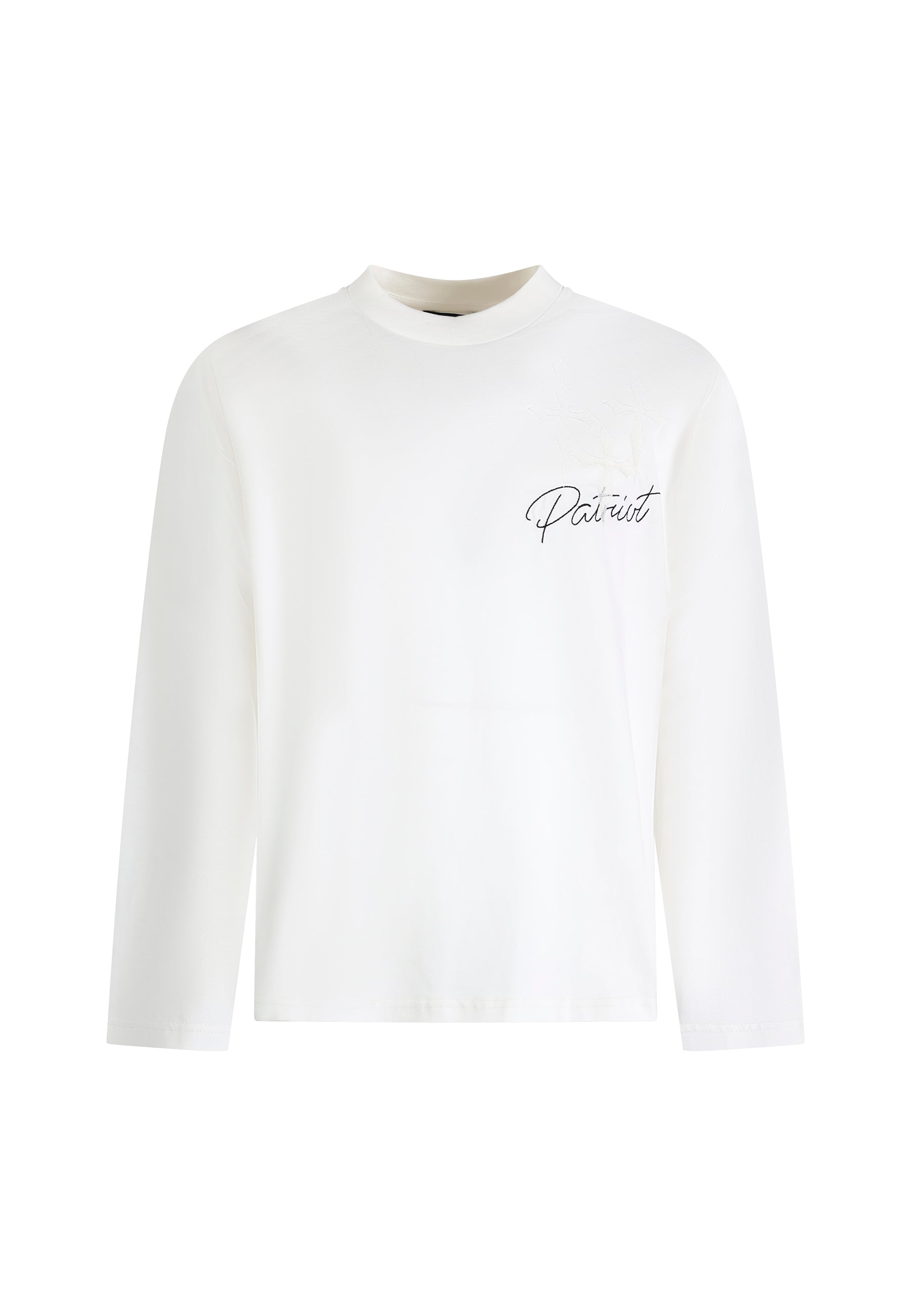 Maglia White da Uomo con Dettaglio