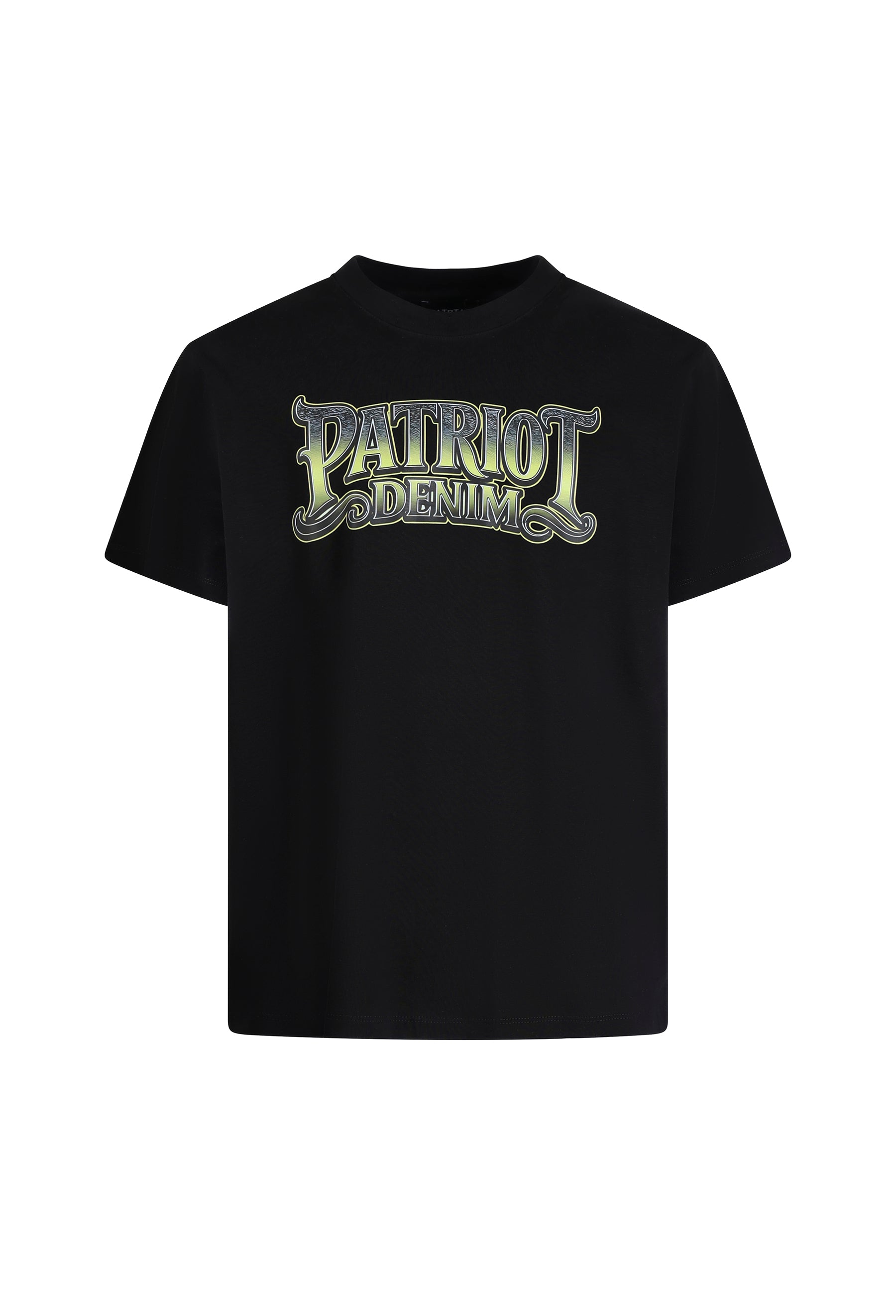T-shirt da Uomo Black con logo frontale