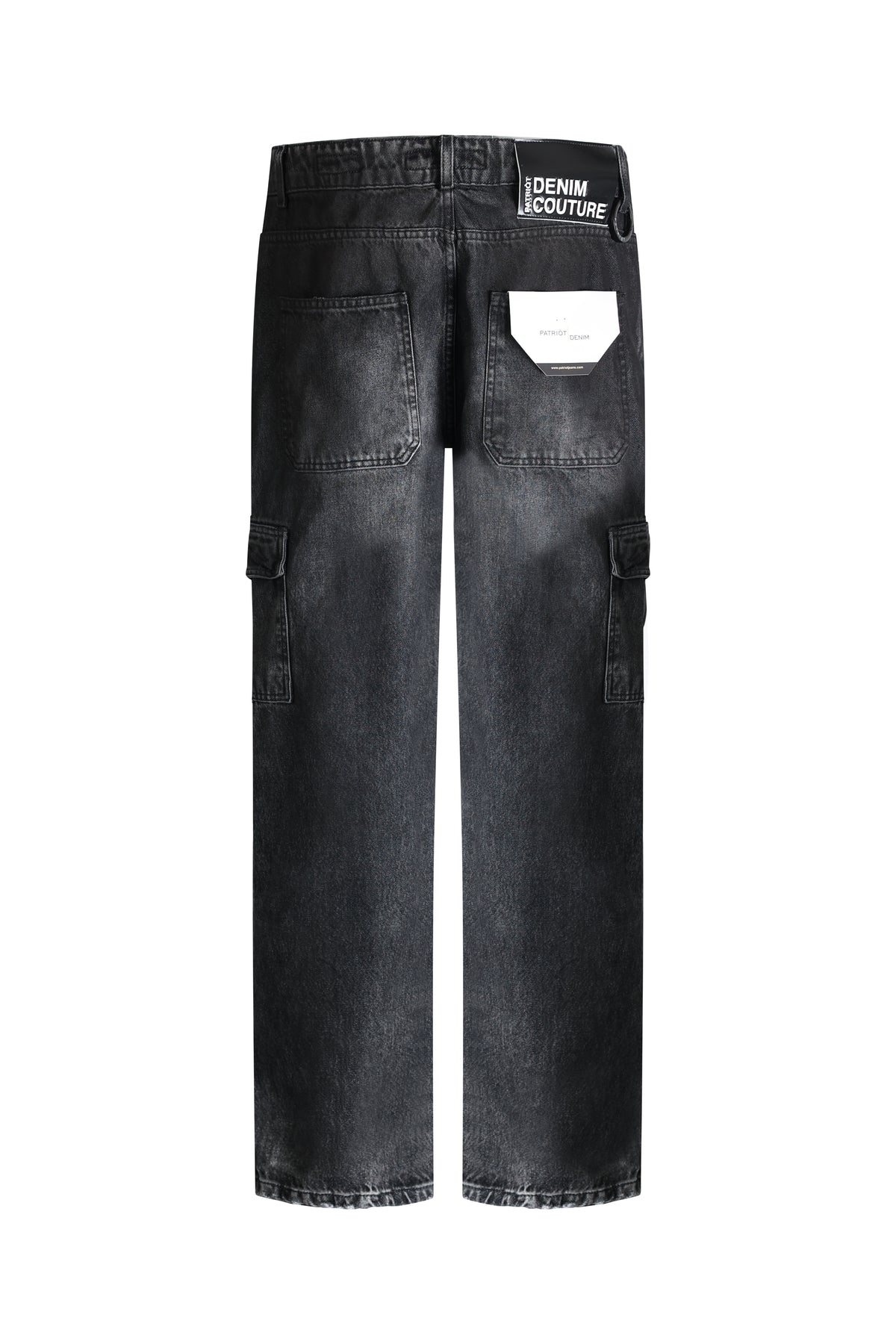 Denim modello Cargo da Uomo Scuro