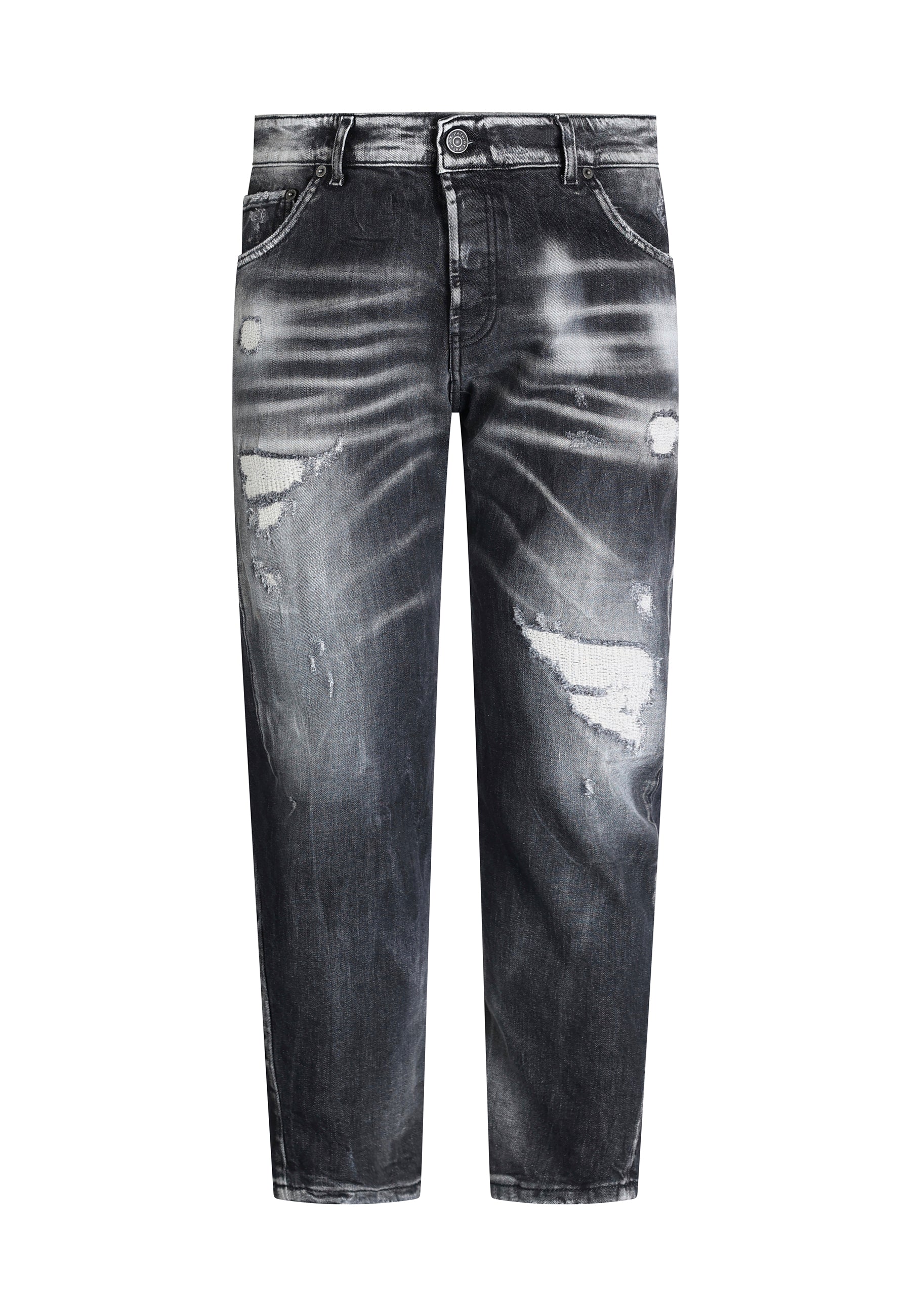 Jeans da Uomo Carrot fit 4 tasche sul retro