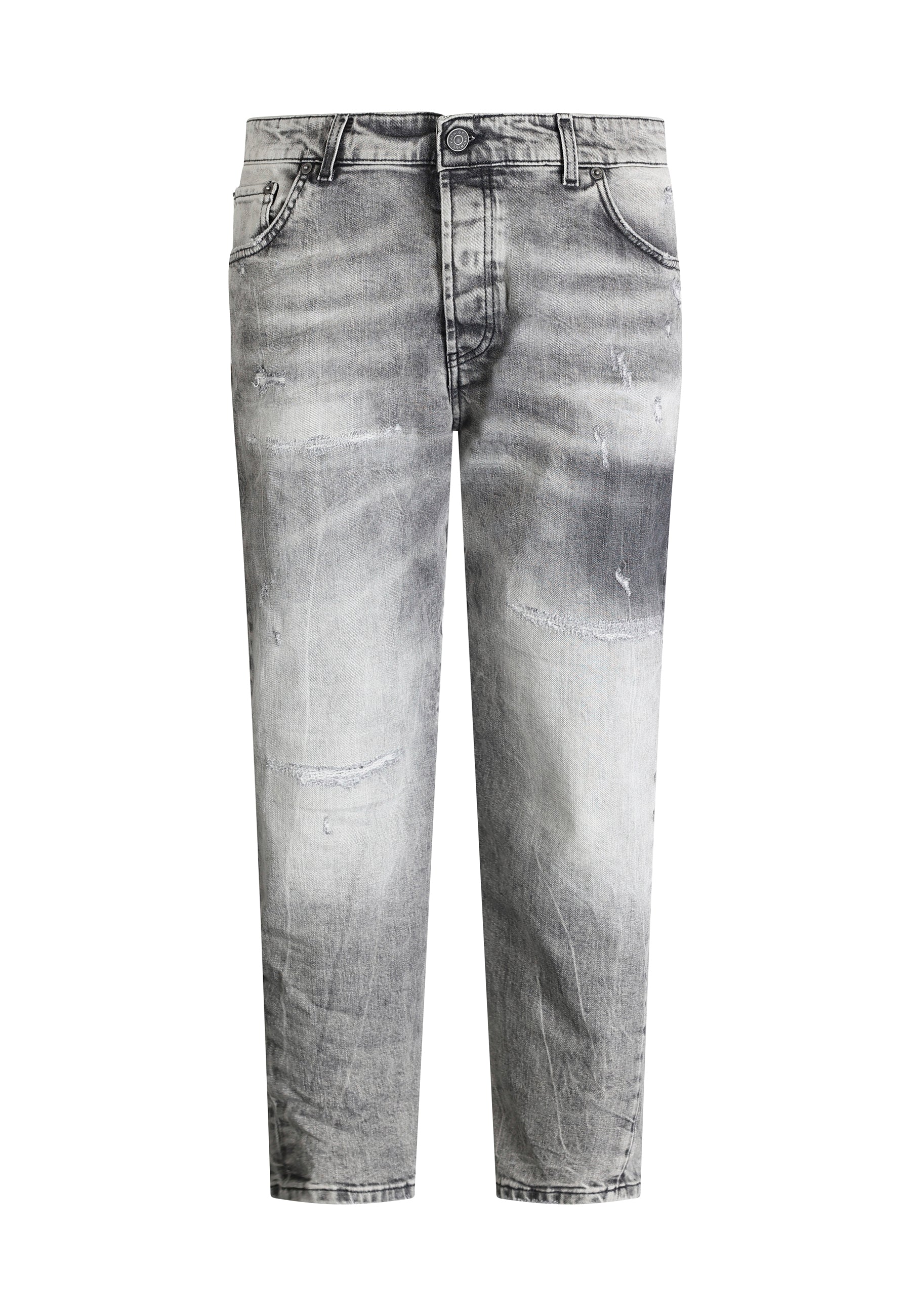 Jeans da Uomo Carrot fit grigio