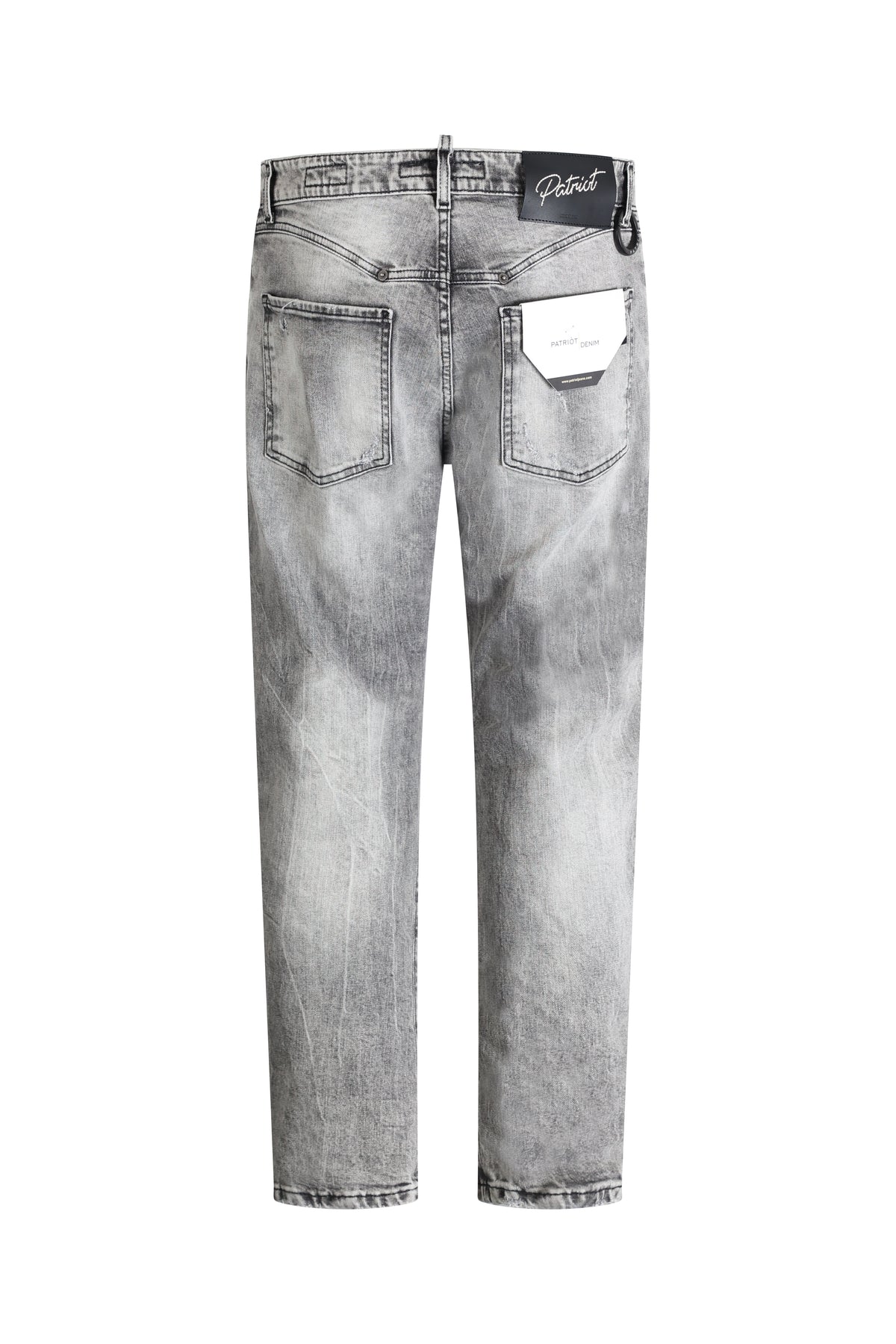 Jeans da Uomo Carrot fit grigio