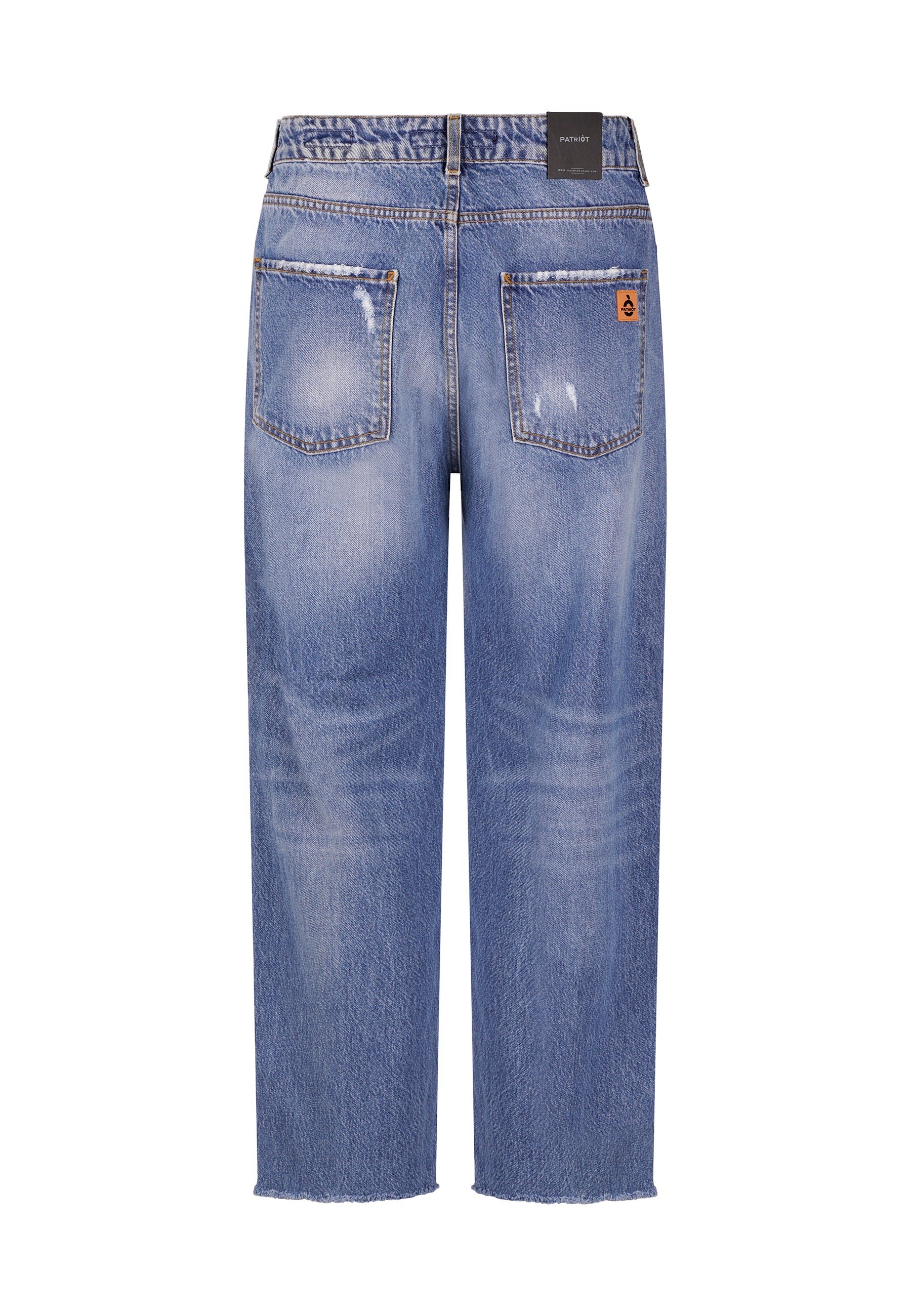 Jeans Loose Fit Lavaggio Chiaro Da Uomo