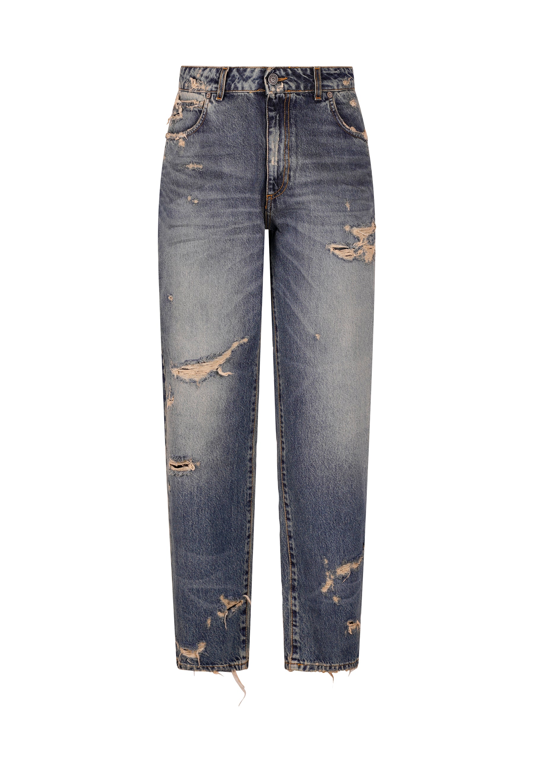 Denim Da Uomo Loose Fit