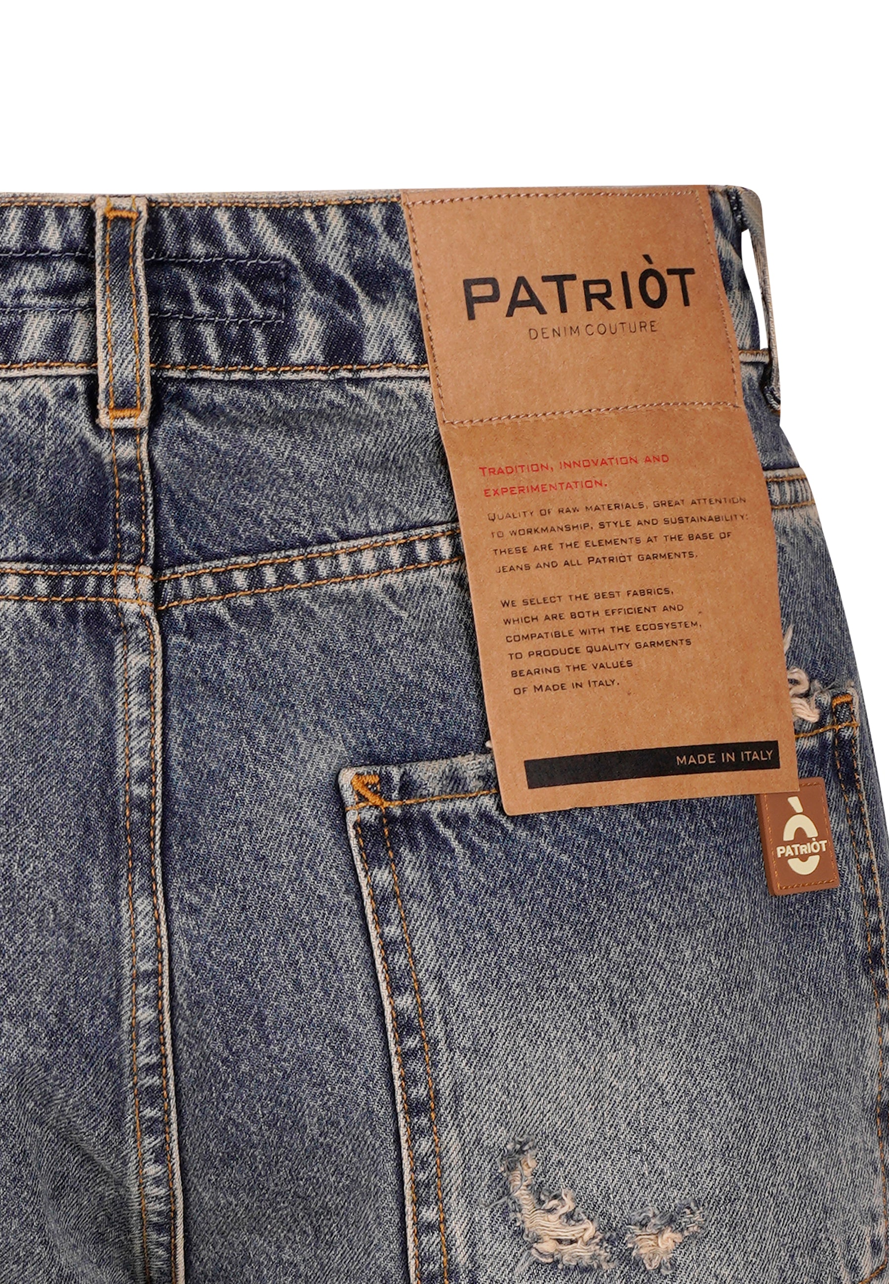 Denim Da Uomo Loose Fit