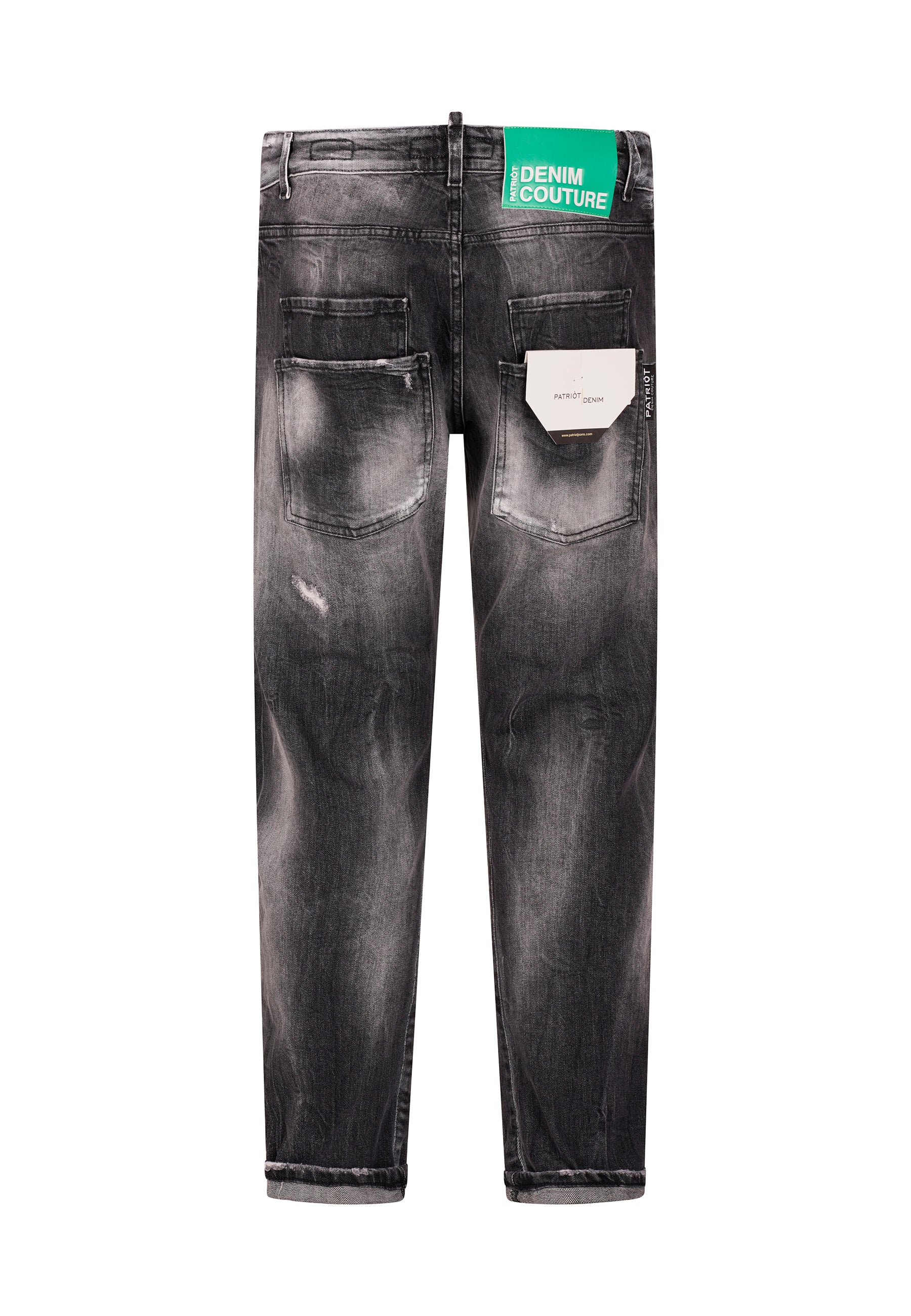 Jeans Carrot Fit 4 Tasche Posteriori Da Uomo