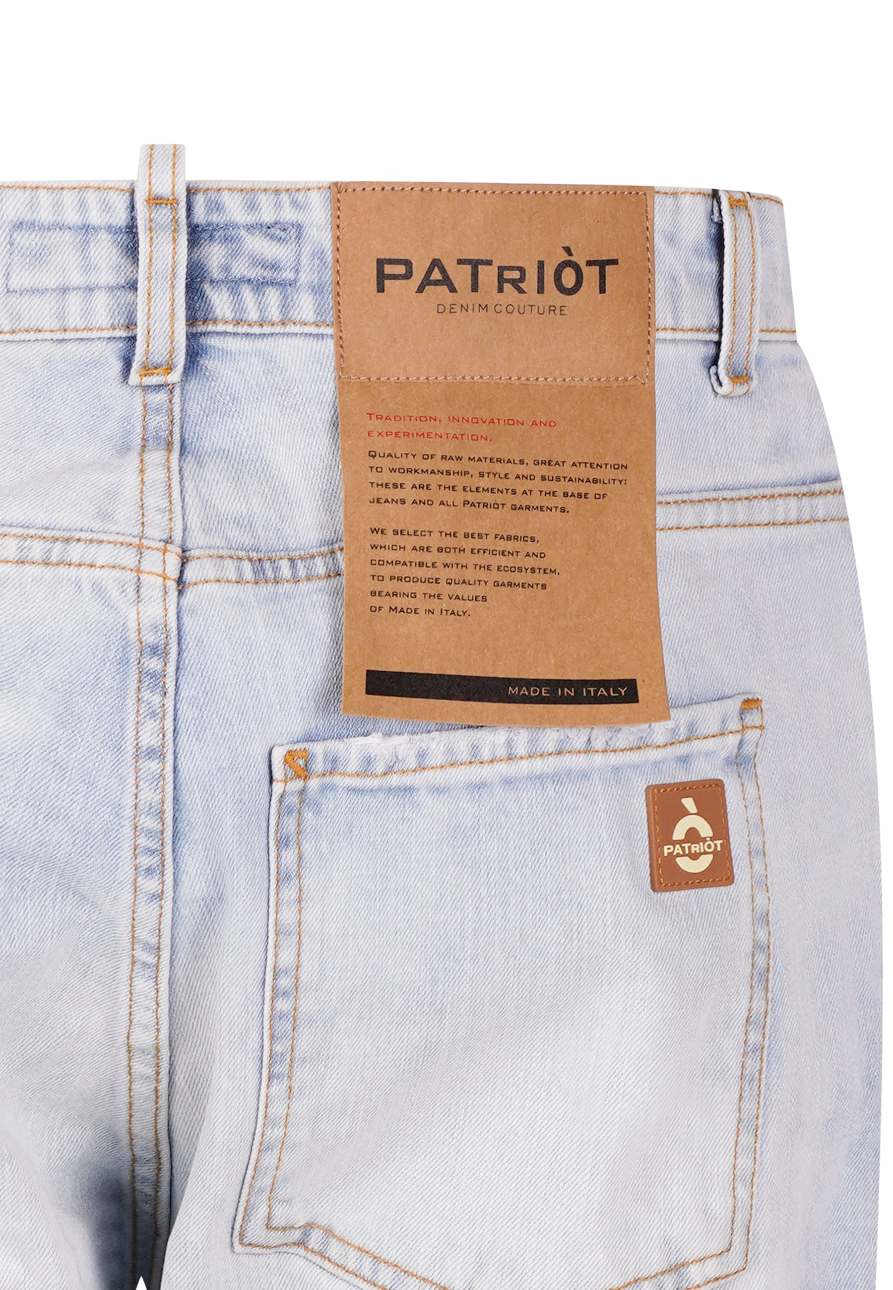 Jeans Da Uomo Carrot Fit Lavaggio Chiaro