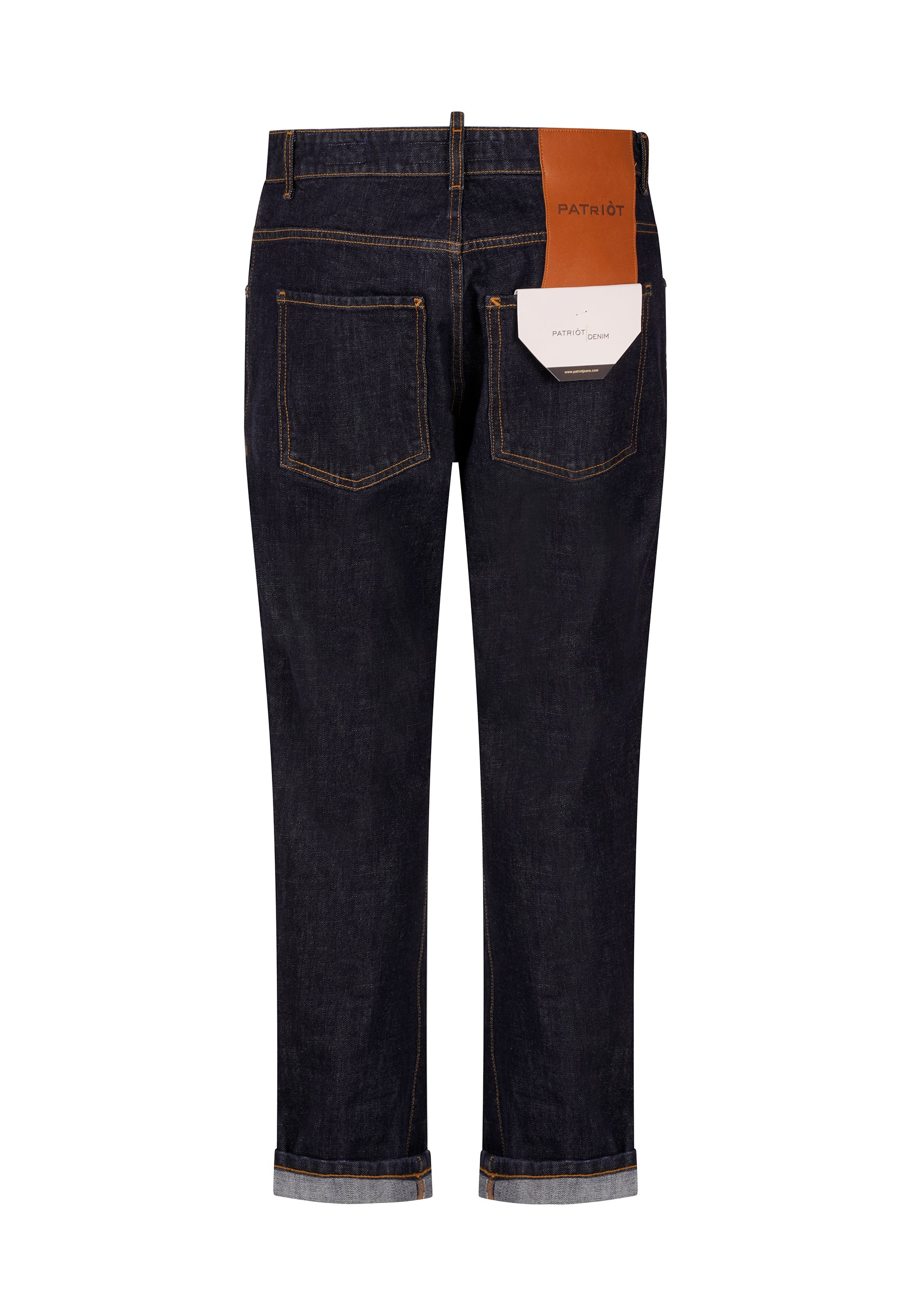 Jeans Carrot Fit Uomo Scuro Da Uomo