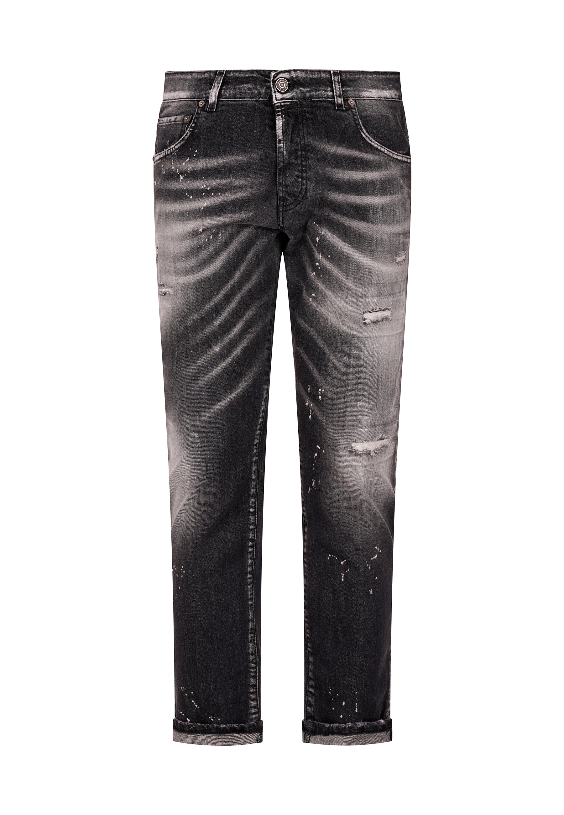 Jeans Da Uomo Lavaggio Scuro Regular Fit