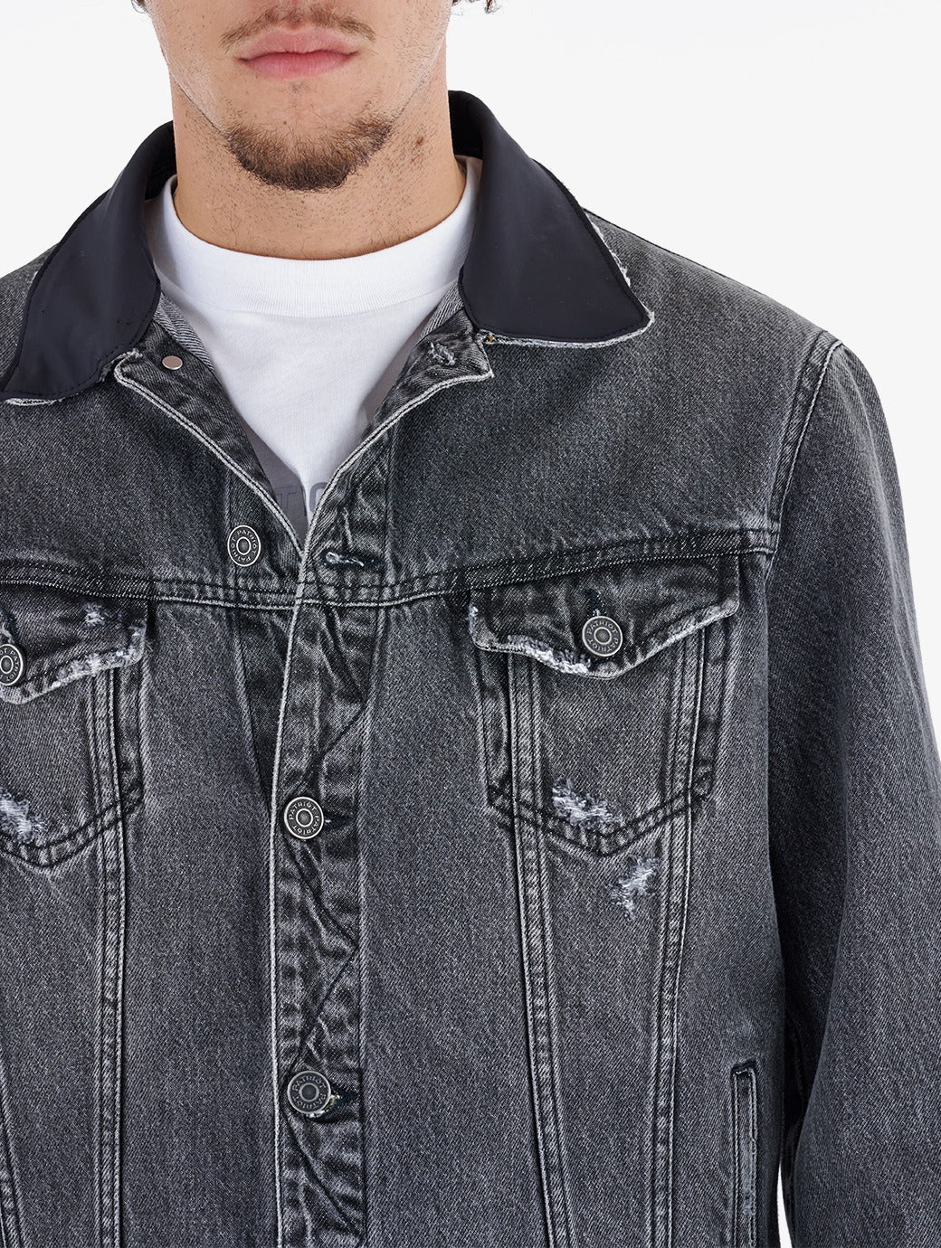 Giacca di jeans da Uomo PG1468