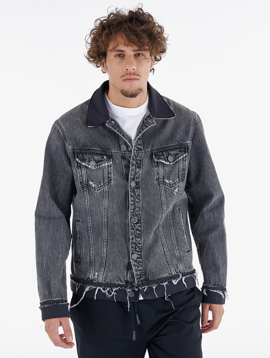 Giacca di jeans da Uomo PG1468