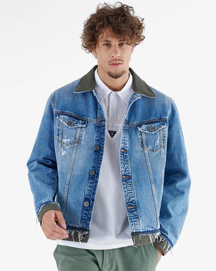 Giacca di jeans da Uomo PG1469