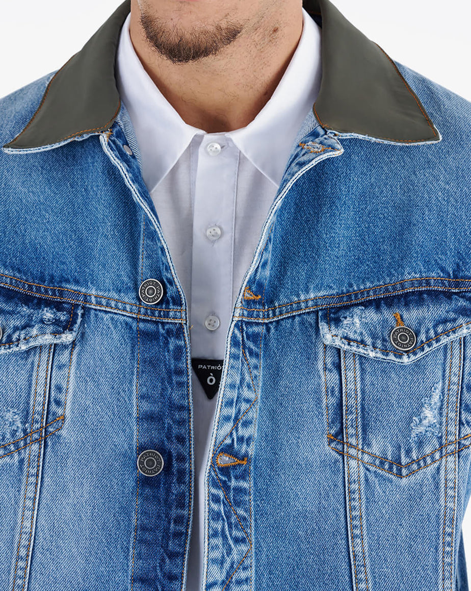 Giacca di jeans da Uomo PG1469