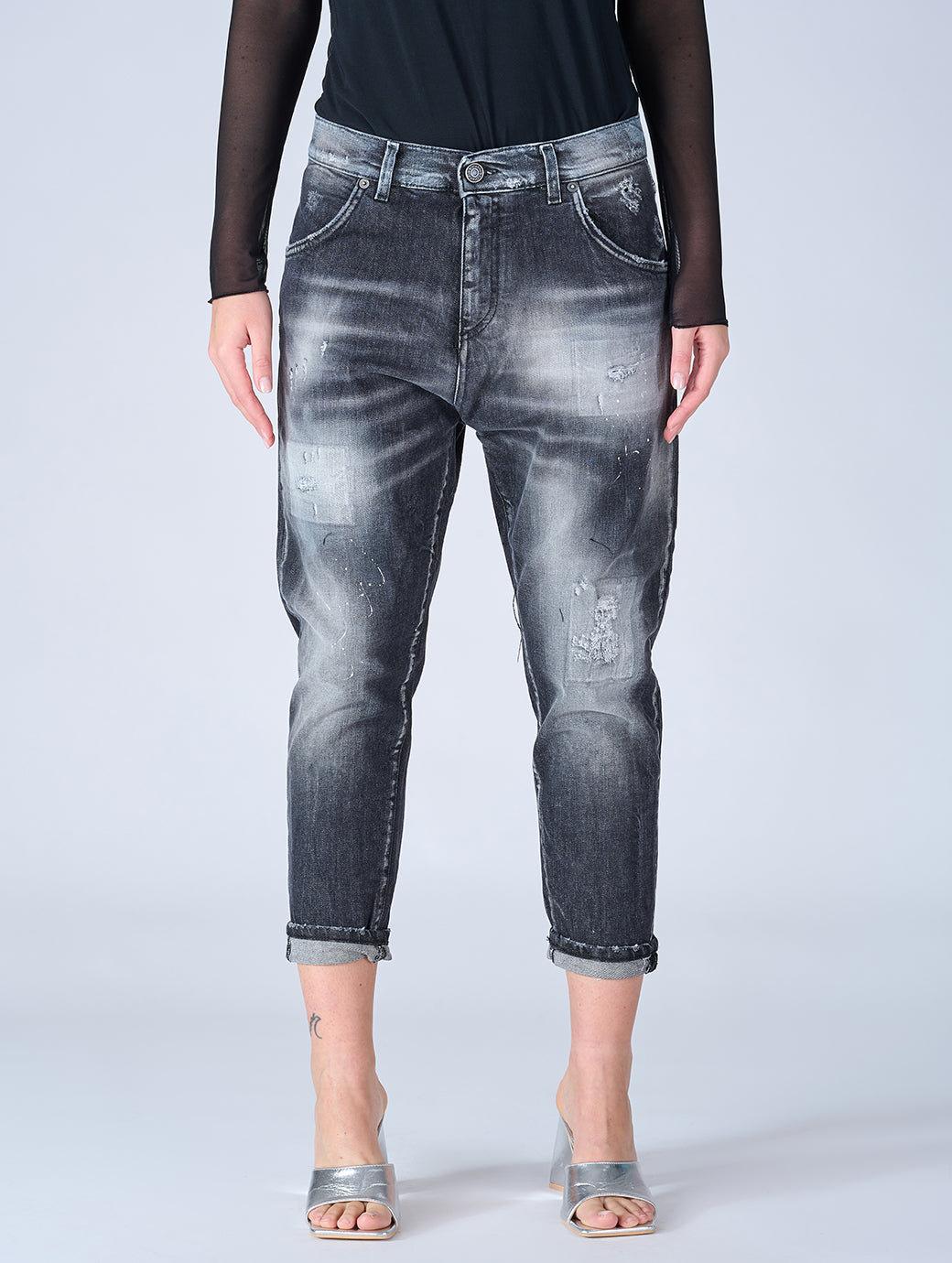 Patriòt Denim Couture Jeans Donna Baggy PJ1642 – SS23 EDITION
