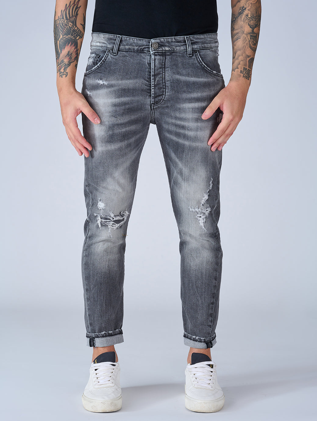 Patriòt Denim Couture Jeans Uomo Carrot Fit Pkay16105 – SS23 Edition