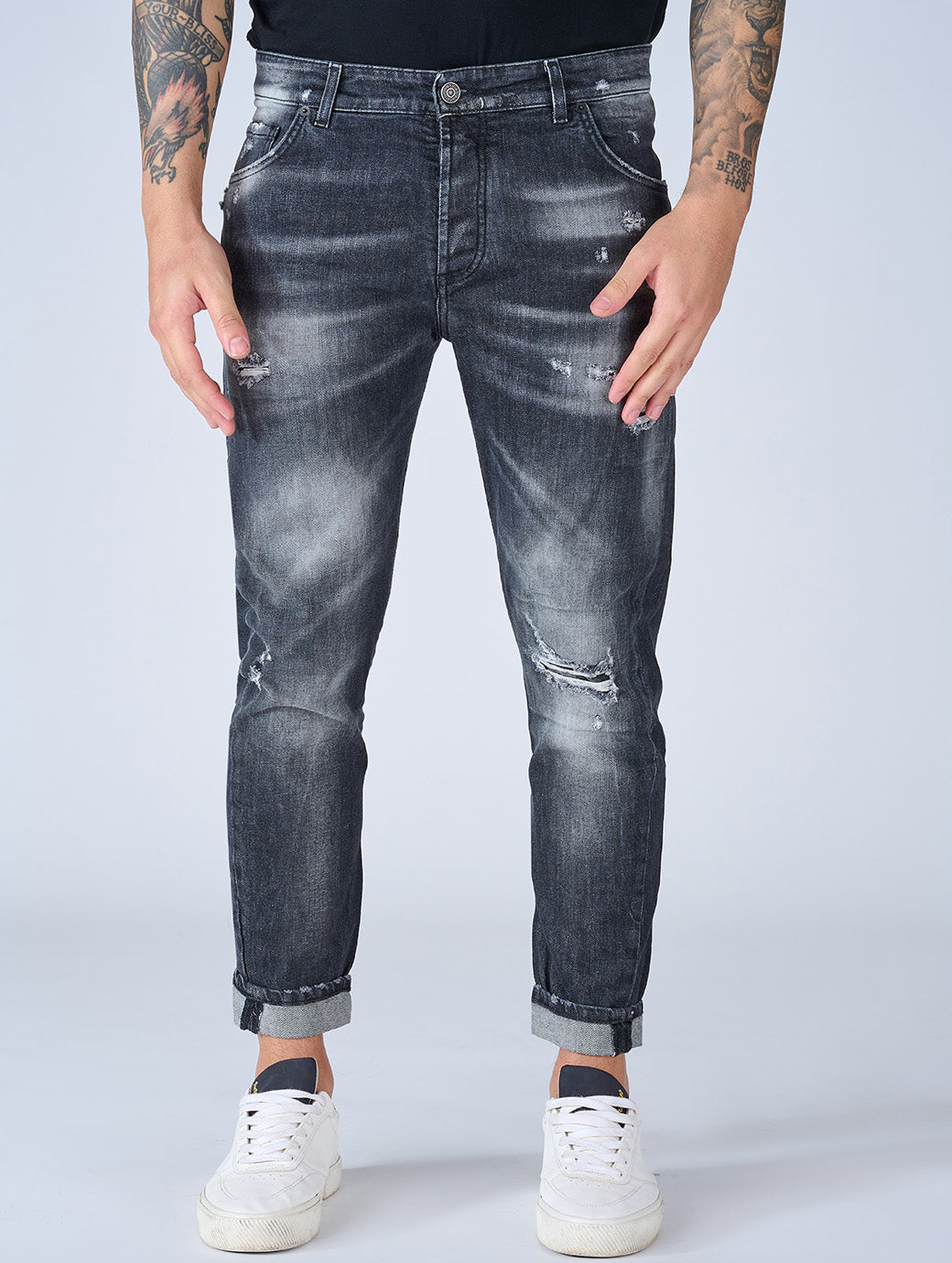 Patriòt Denim Couture Jeans Uomo Carrot Fit Pkay16107 – SS23 Edition