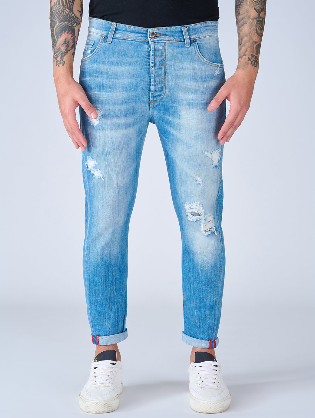 Patriòt Denim Couture Jeans Uomo Carrot Fit  Pkay16108 – SS23 Edition