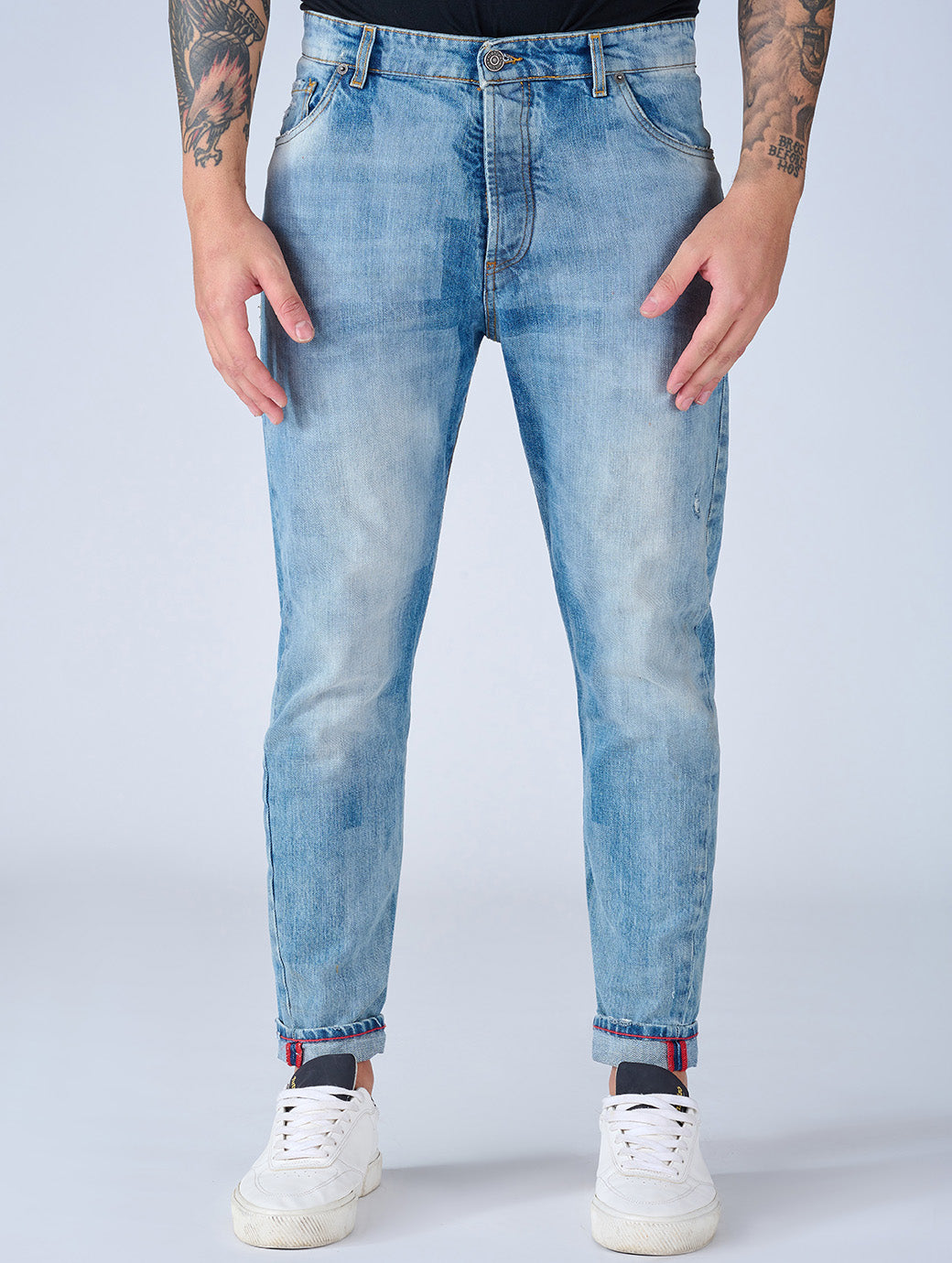 Patriòt Denim Couture Jeans Uomo Carrot Fit  Pkay16112 – SS23 Edition