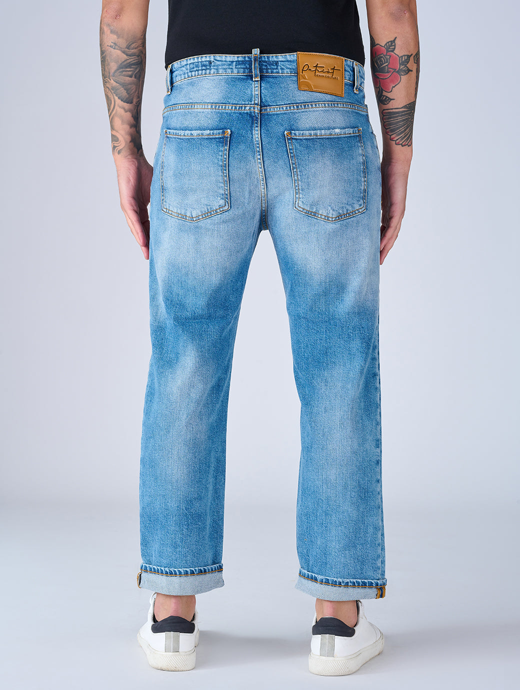 Patriòt Denim Couture Jeans Uomo Baggy Fit PKB16123 – SS23 Edition