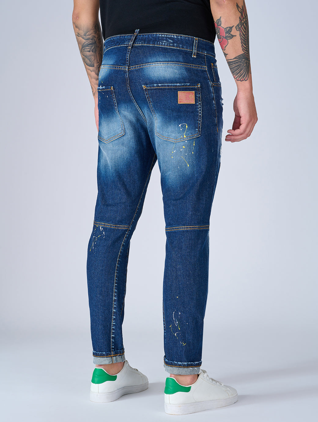 Patriòt Denim Couture Jeans Uomo Carrot Fit  PKS1627 – SS23 Edition