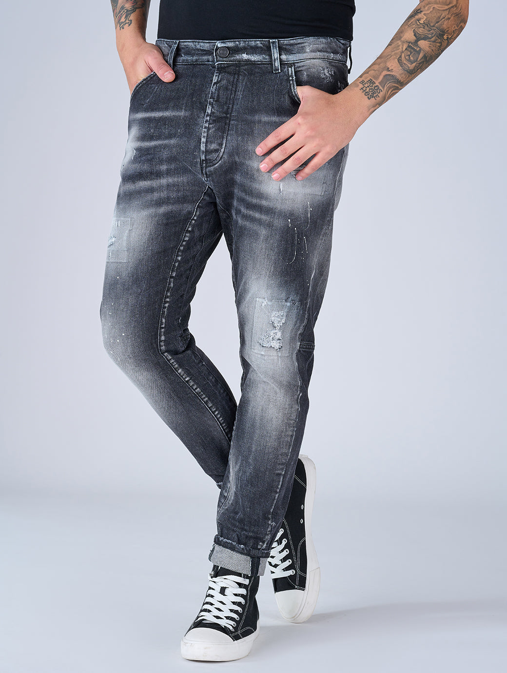 Patriòt Denim Couture Jeans Uomo Carrot Fit PKS1632 – SS23 Edition