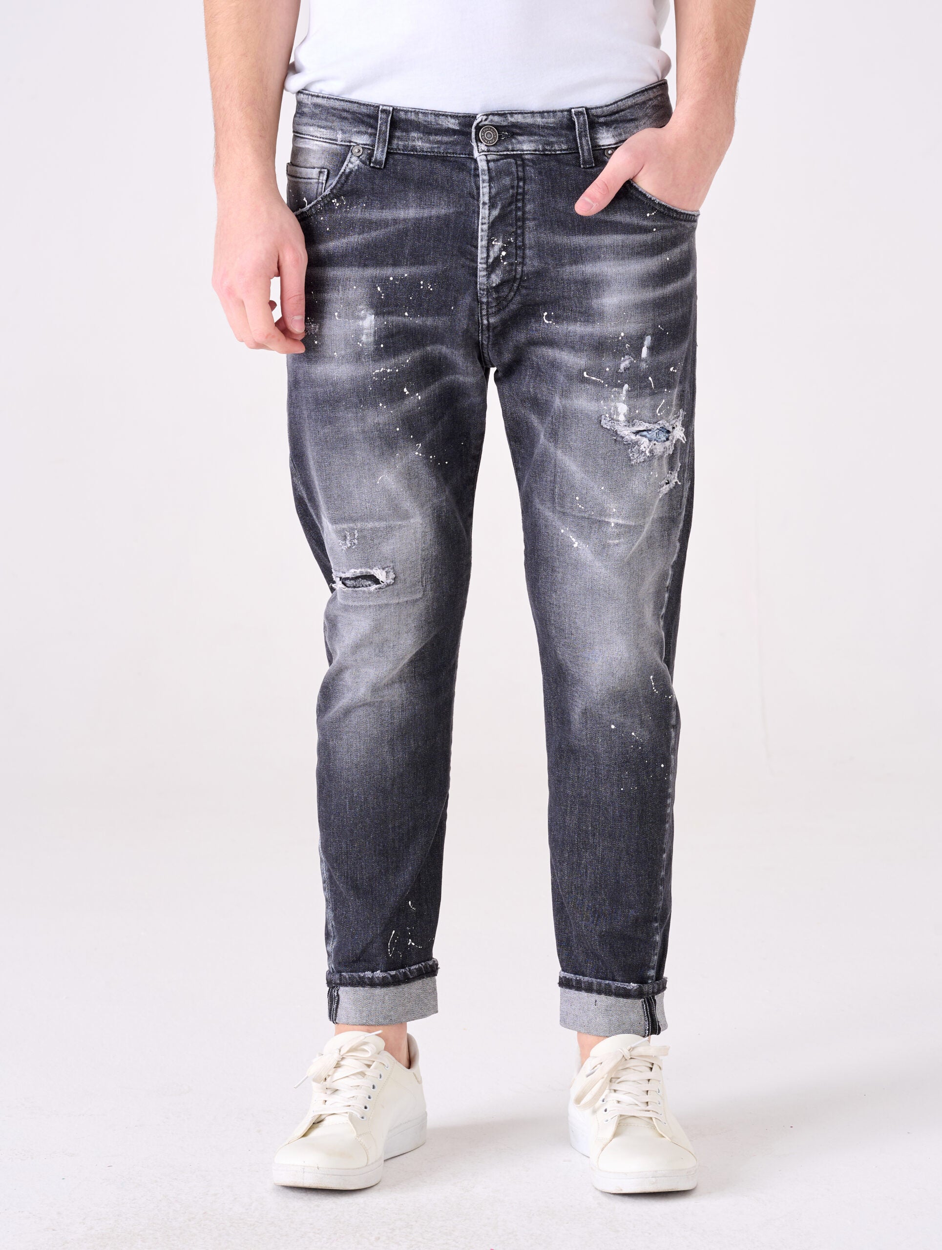 Jeans Uomo Carrot Fit PKY56