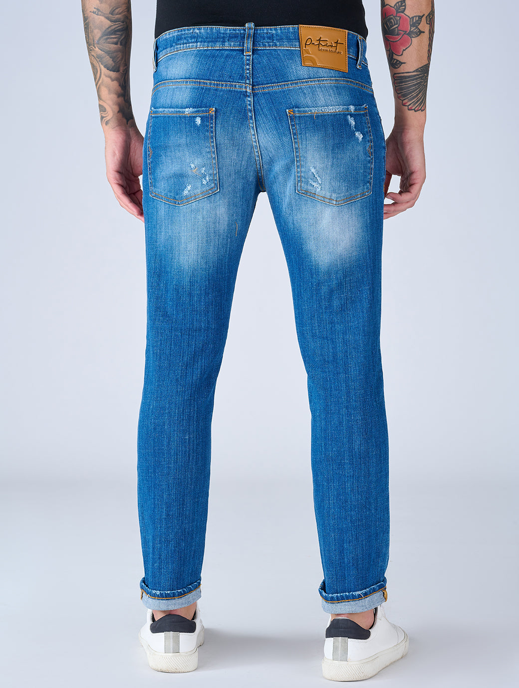 Patriòt Denim Couture Jeans Uomo Regular Fit  Sky16114 - SS23 Edition