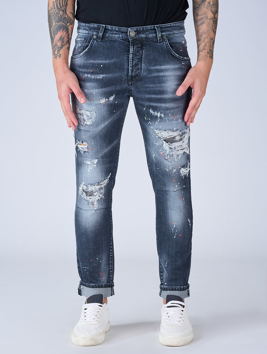 Patriòt Denim Couture Jeans Uomo Regular Fit   Sky16118 - SS23 Edition